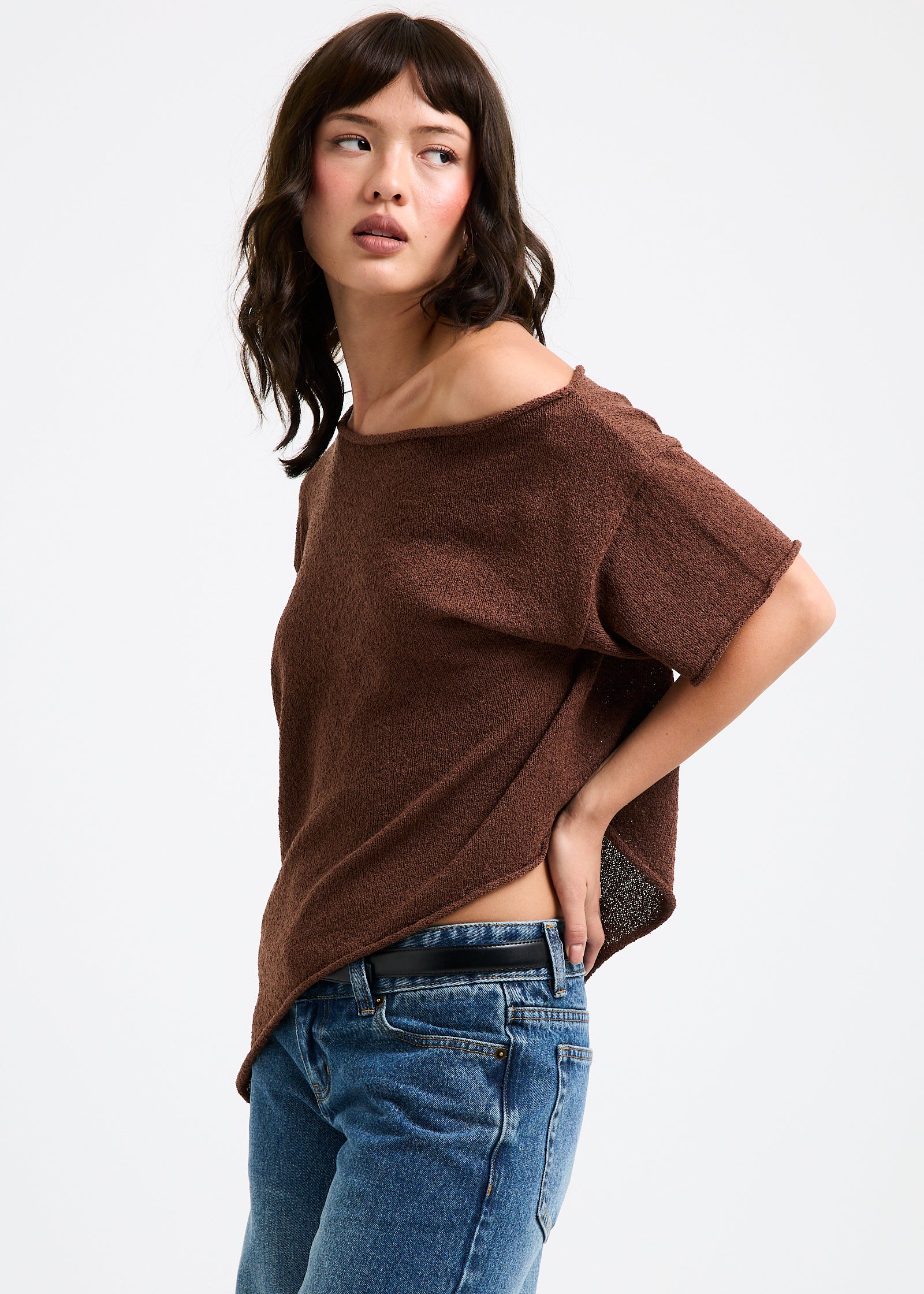 Asymmetric Knit Top - Image 4