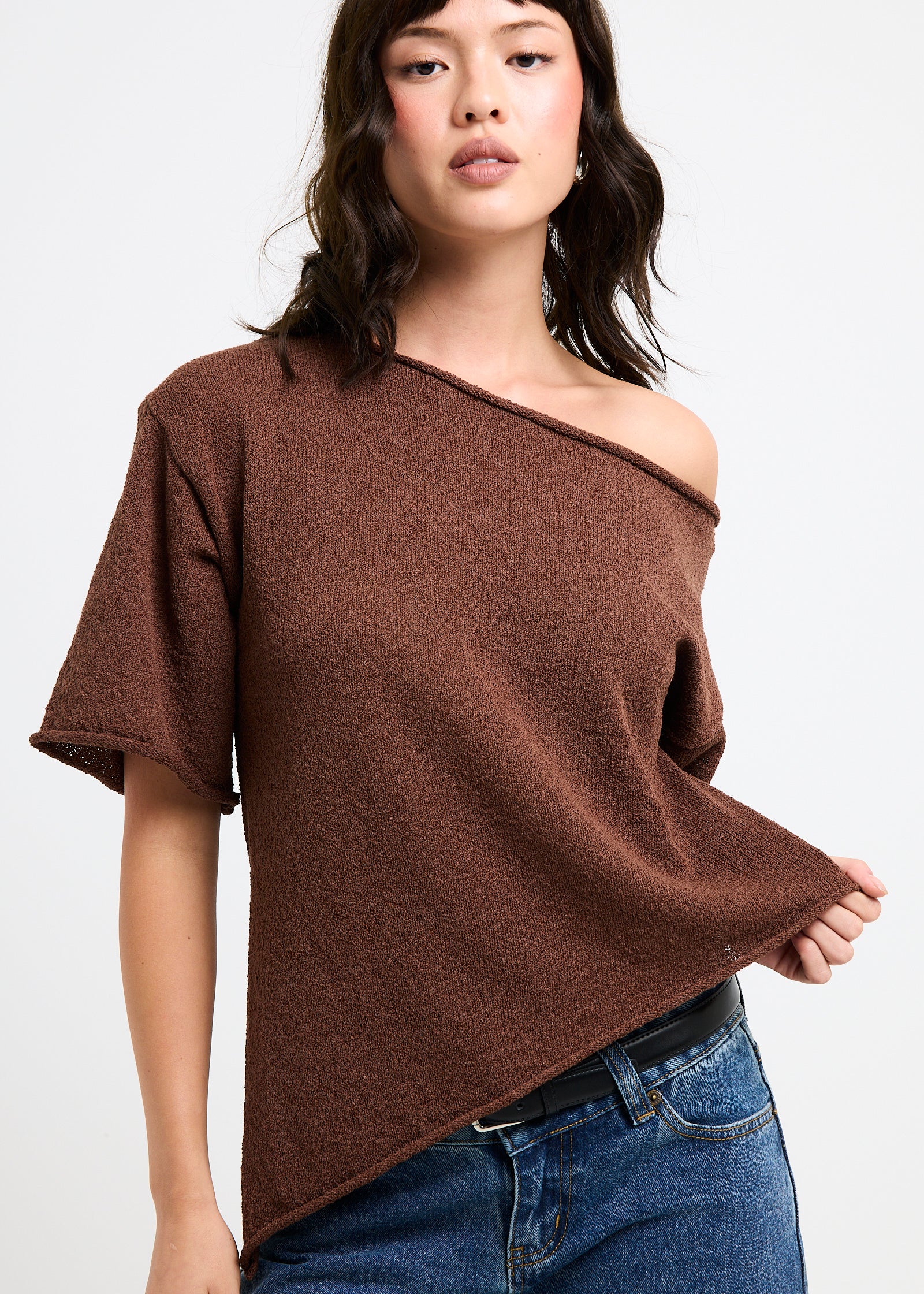 Asymmetric Knit Top - Image 5