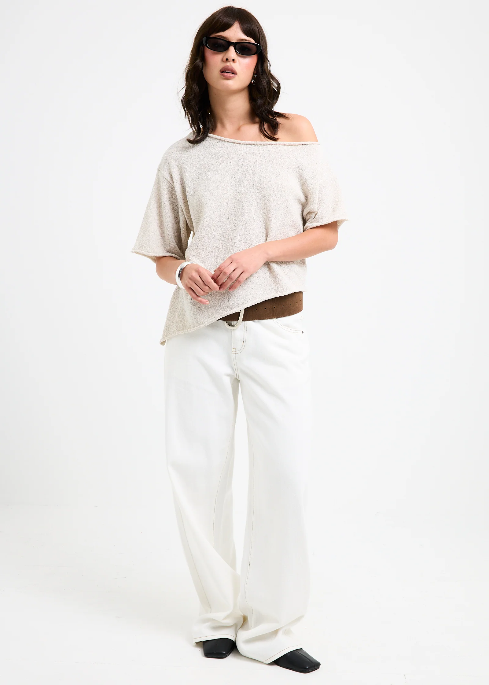 Asymmetric Knit Top - Image 2