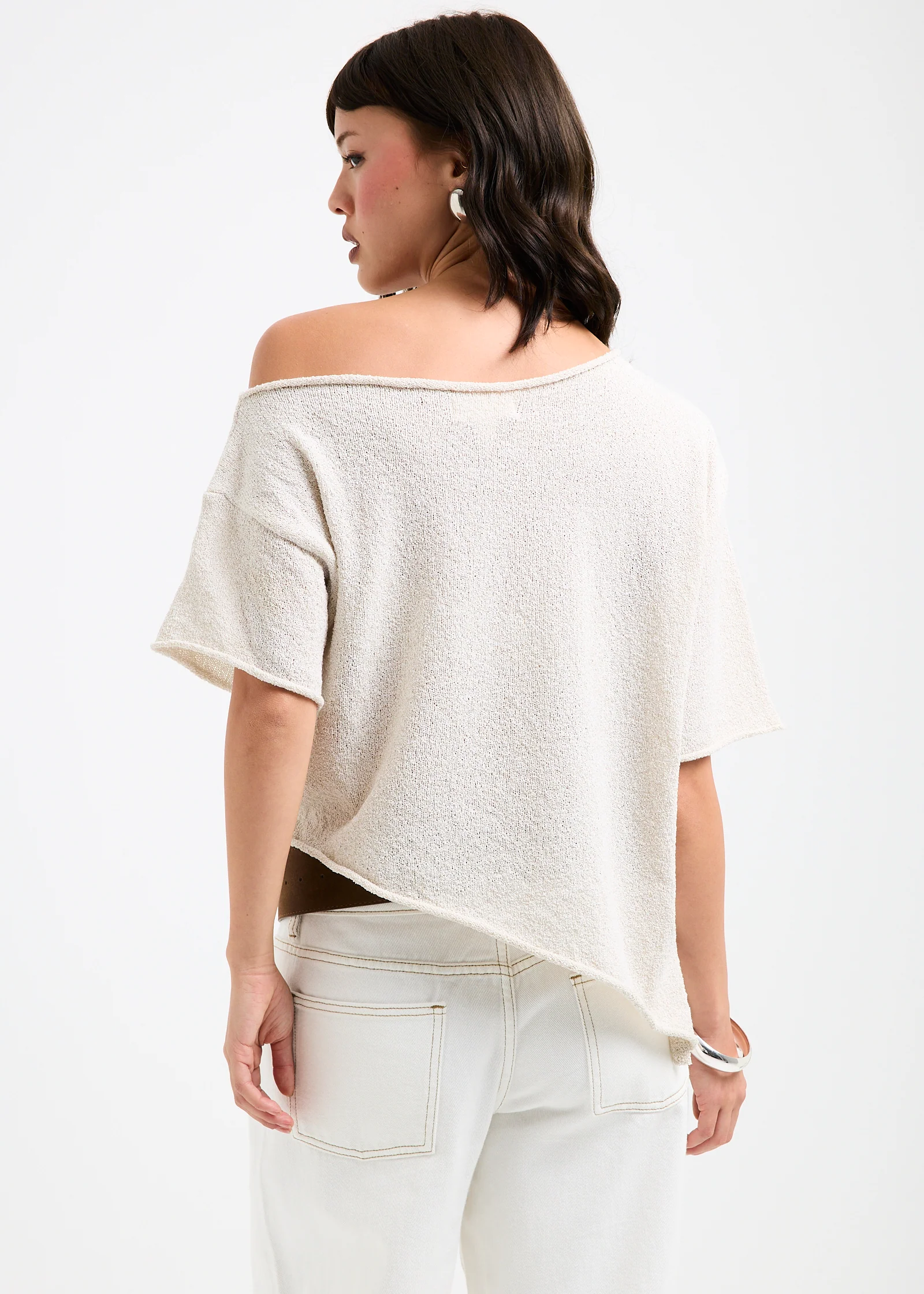 Asymmetric Knit Top - Image 5