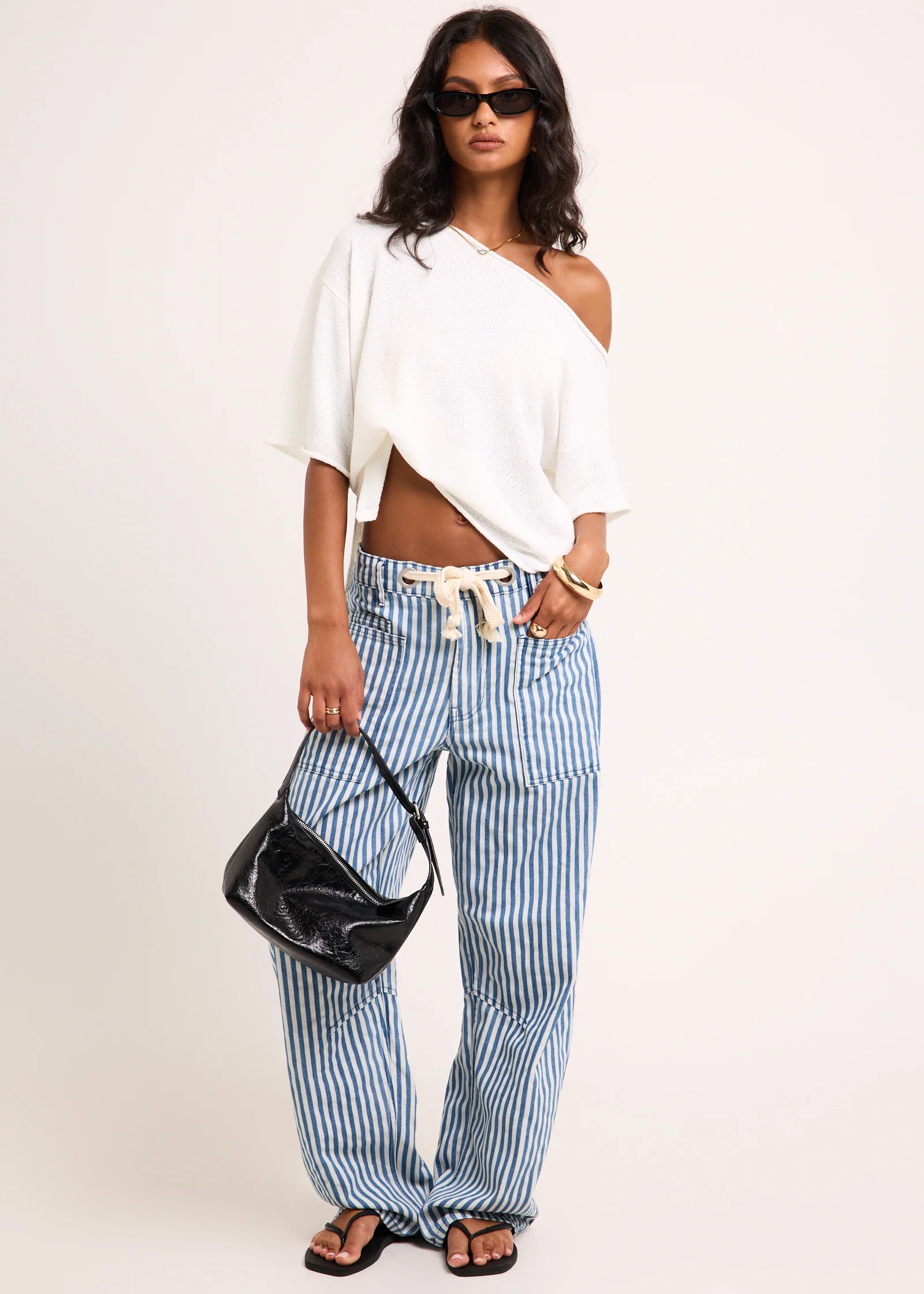 Asymmetric Knit Top - Image 2