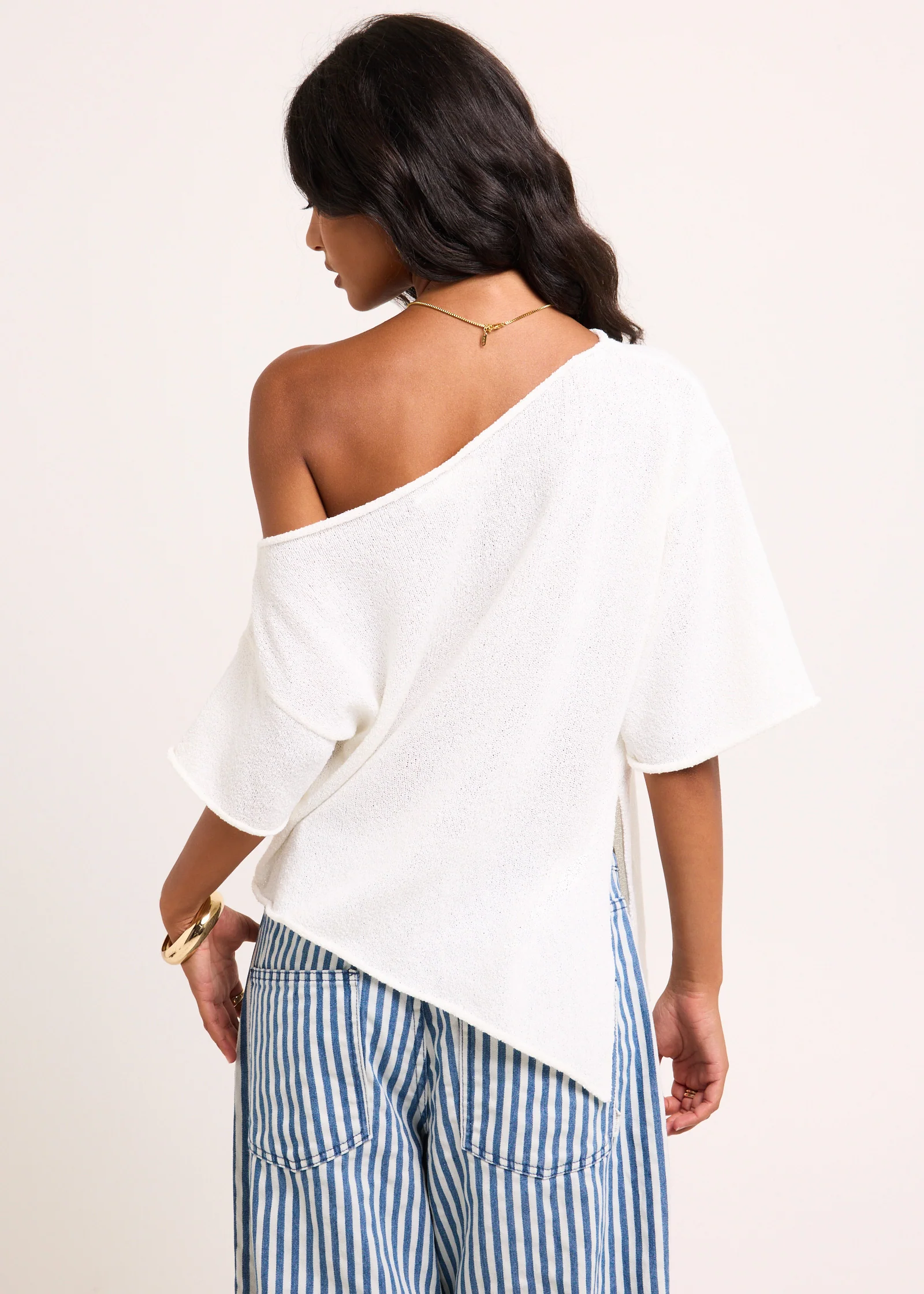 Asymmetric Knit Top - Image 3