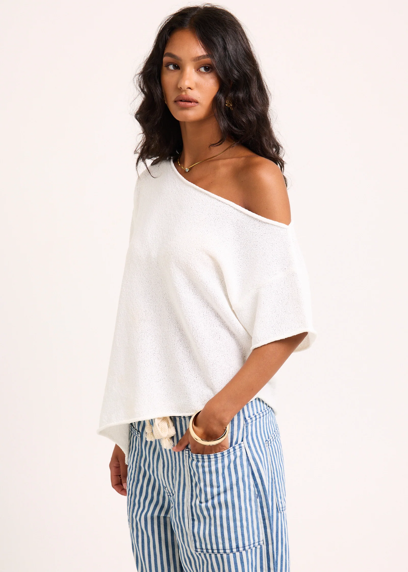 Asymmetric Knit Top - Image 4
