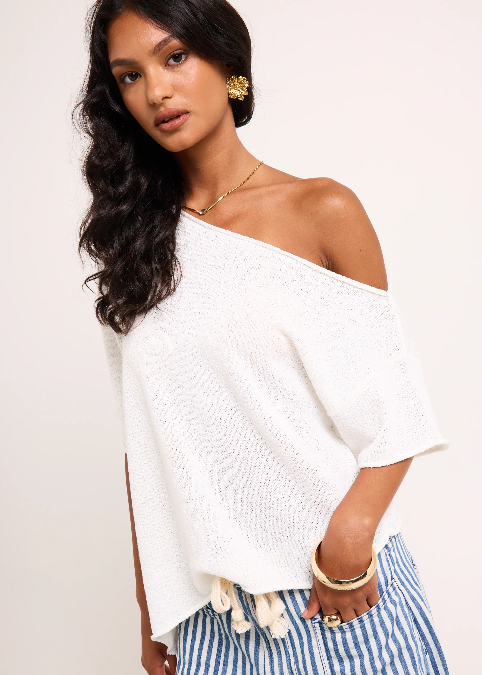 Asymmetric Knit Top - Image 5