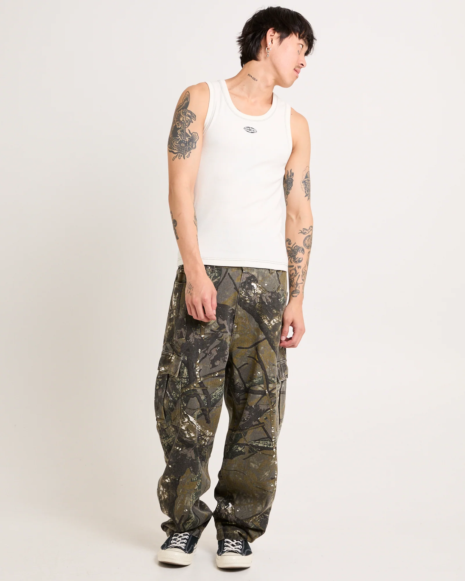Auckland Camo Cargo Pants - Image 2
