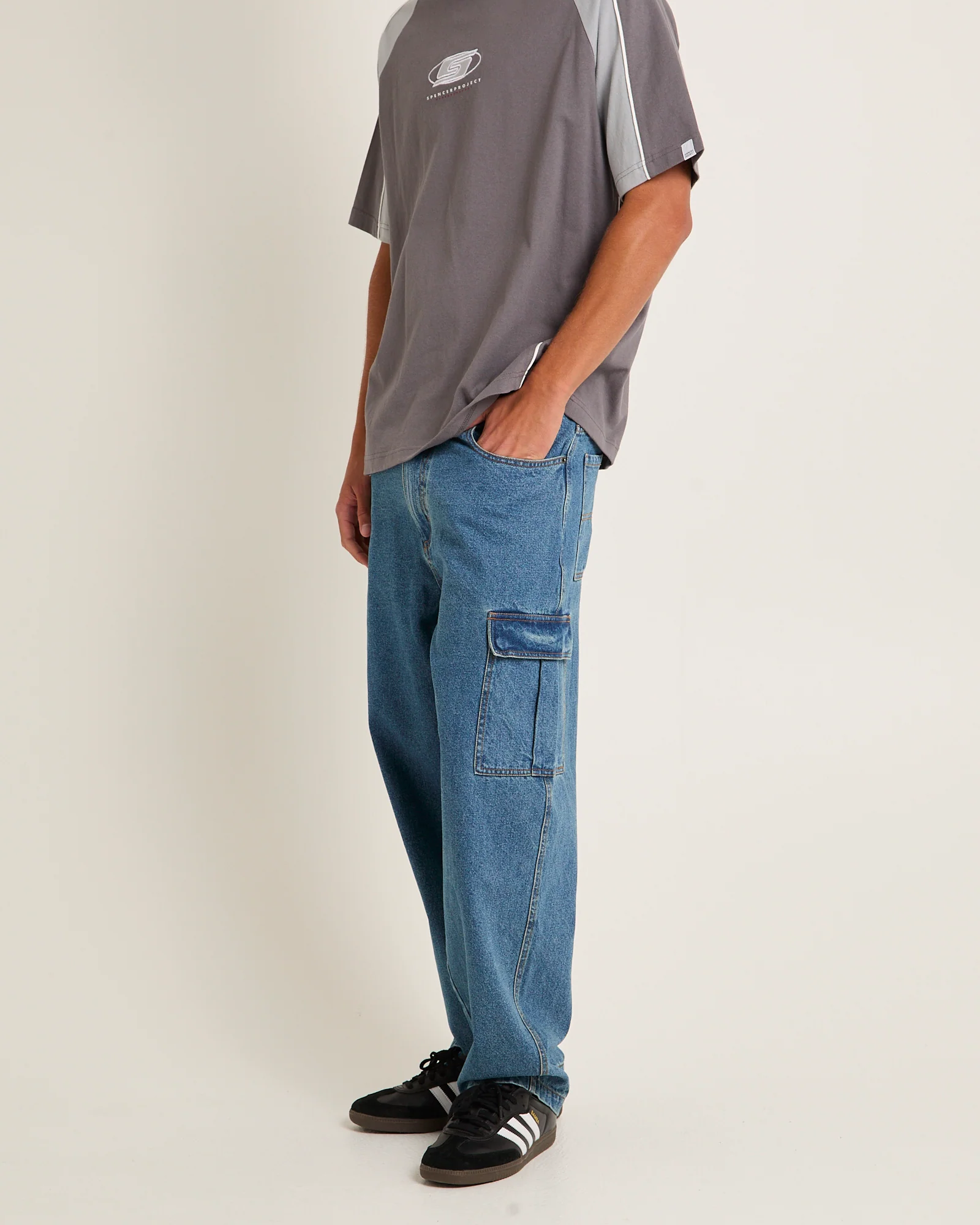 Auckland Cargo Denim Jeans - Image 4