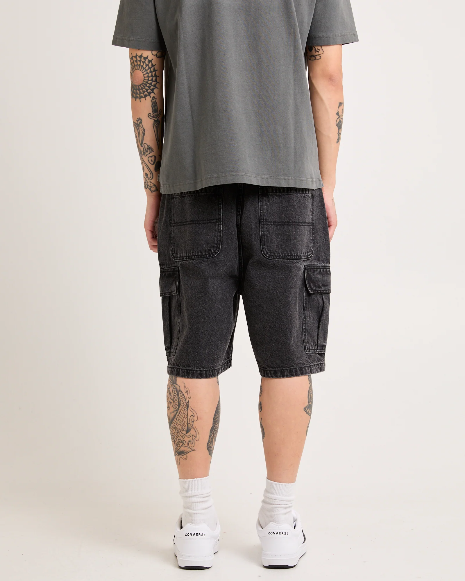 Auckland Cargo Denim Jorts - Image 2