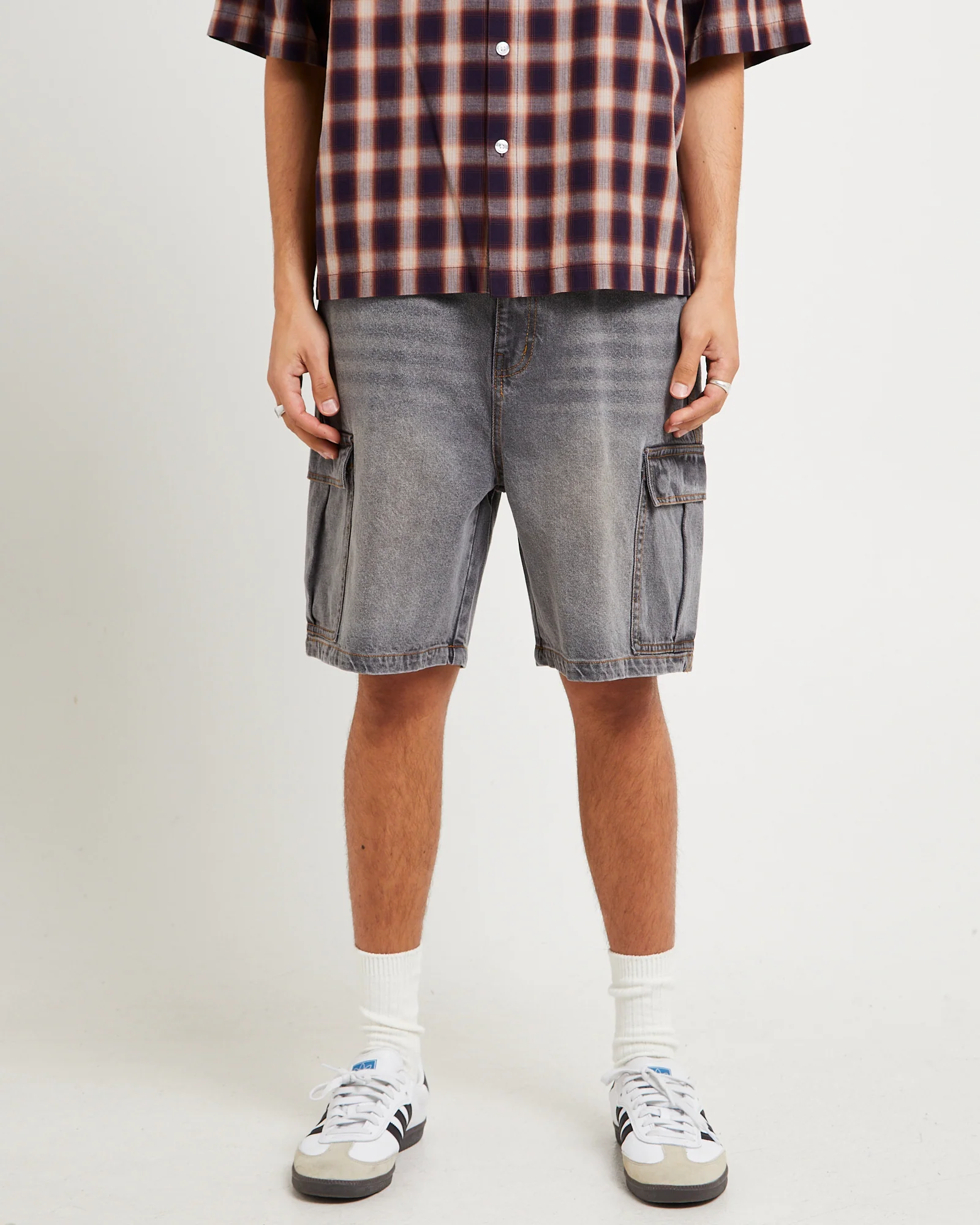 Auckland Cargo Denim Jorts - Image 3