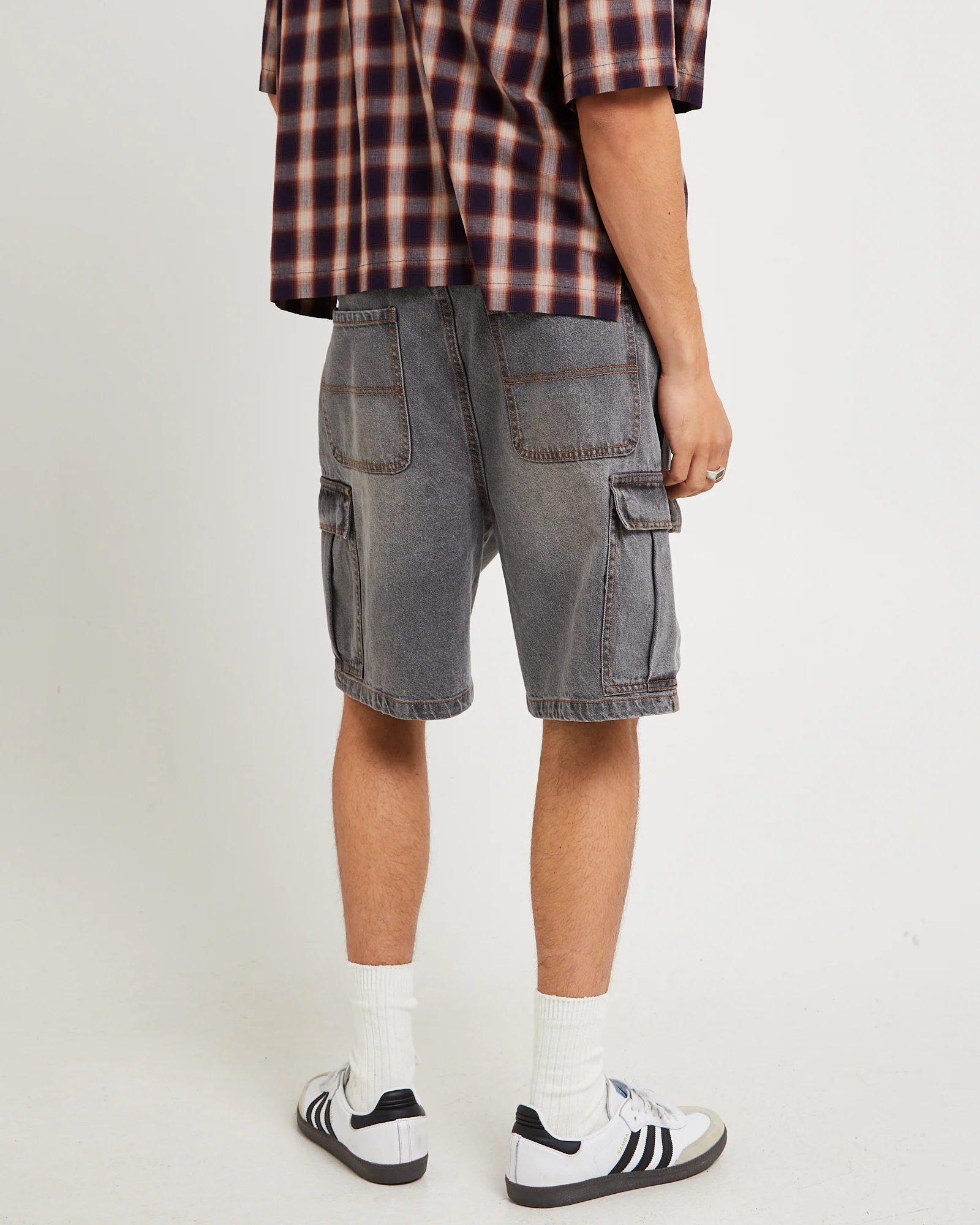 Auckland Cargo Denim Jorts - Image 4