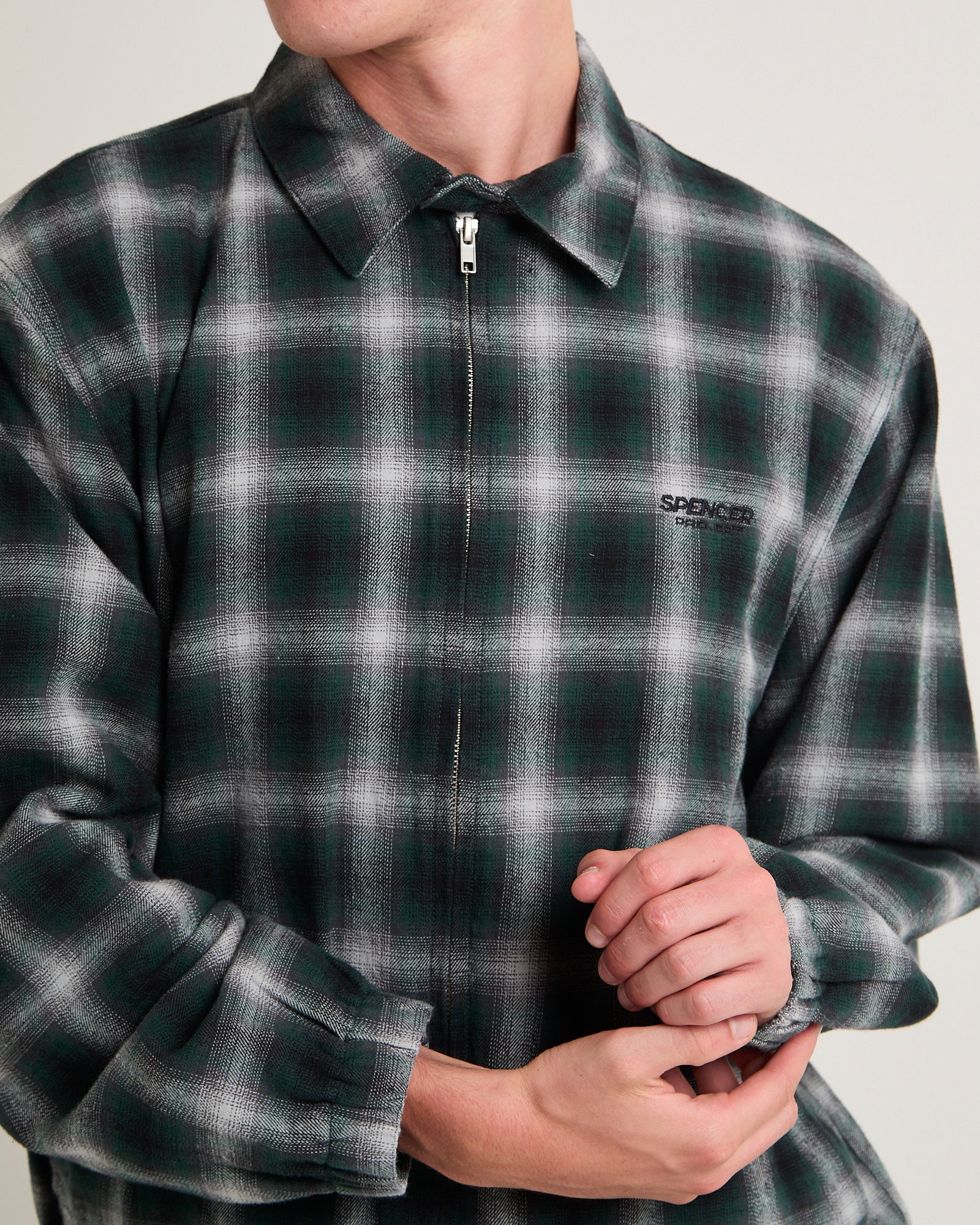 Austin Zip Check Shacket - Image 5