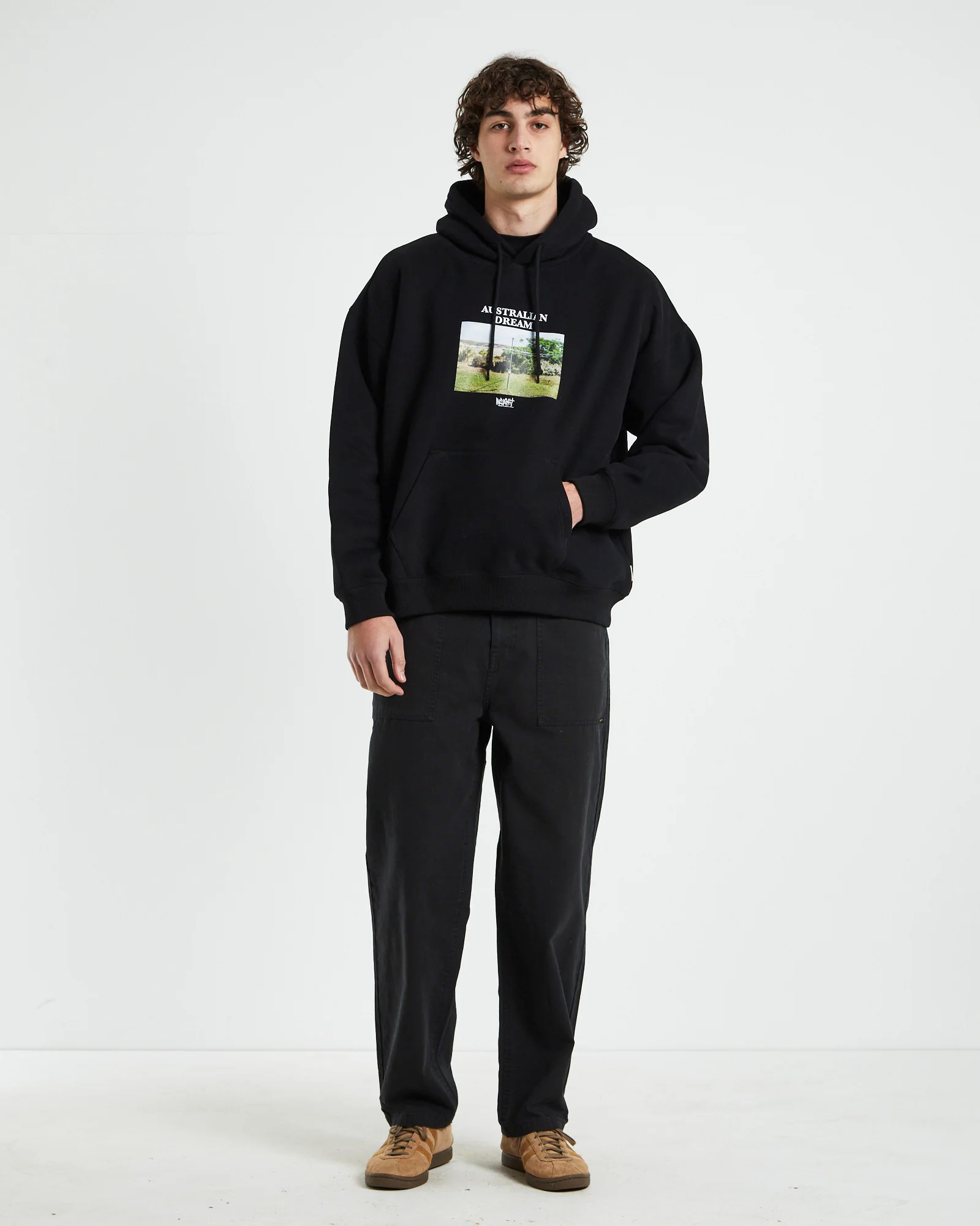 Australian Dream Hoodie in Black - Image 3