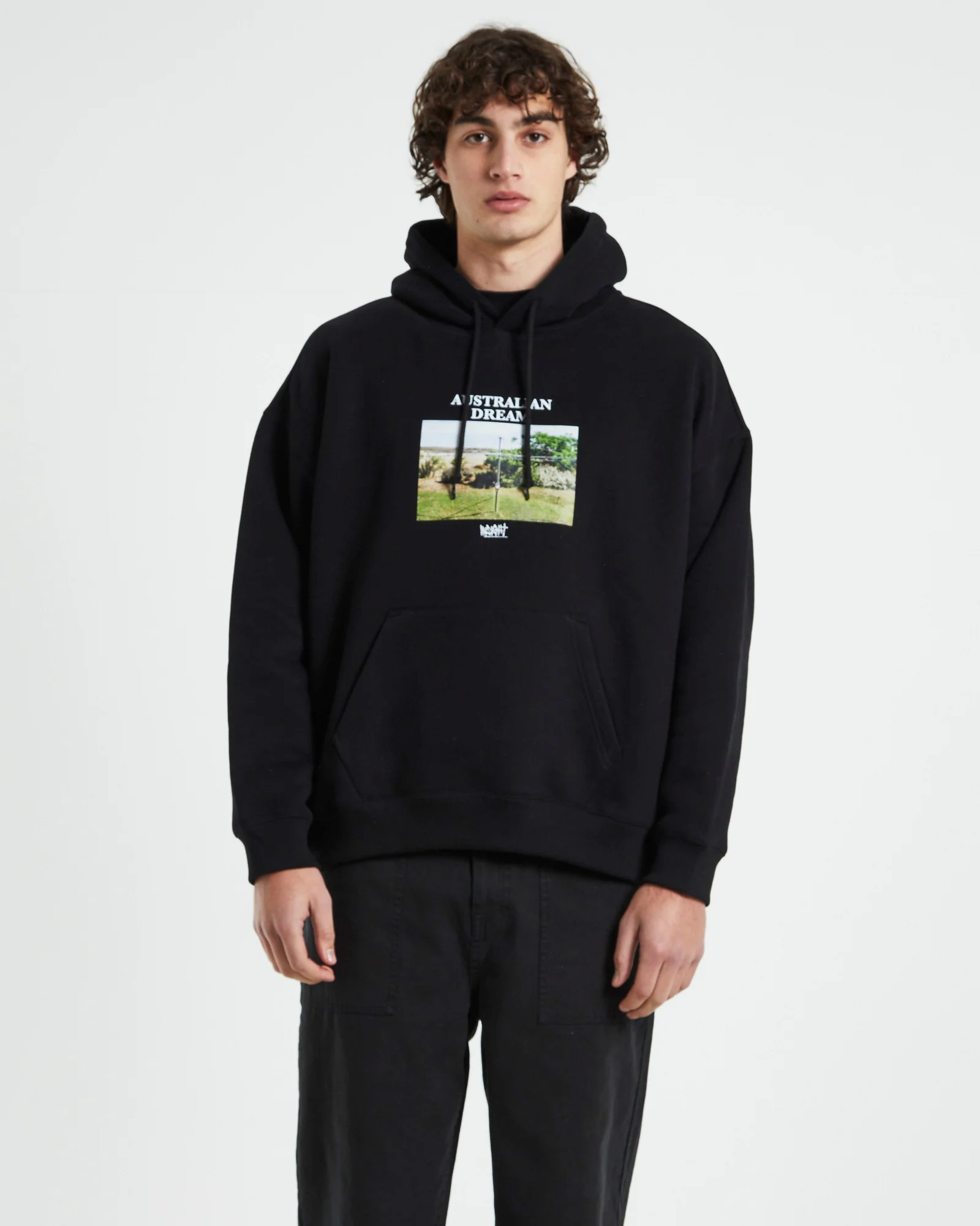 Australian Dream Hoodie in Black - Image 5