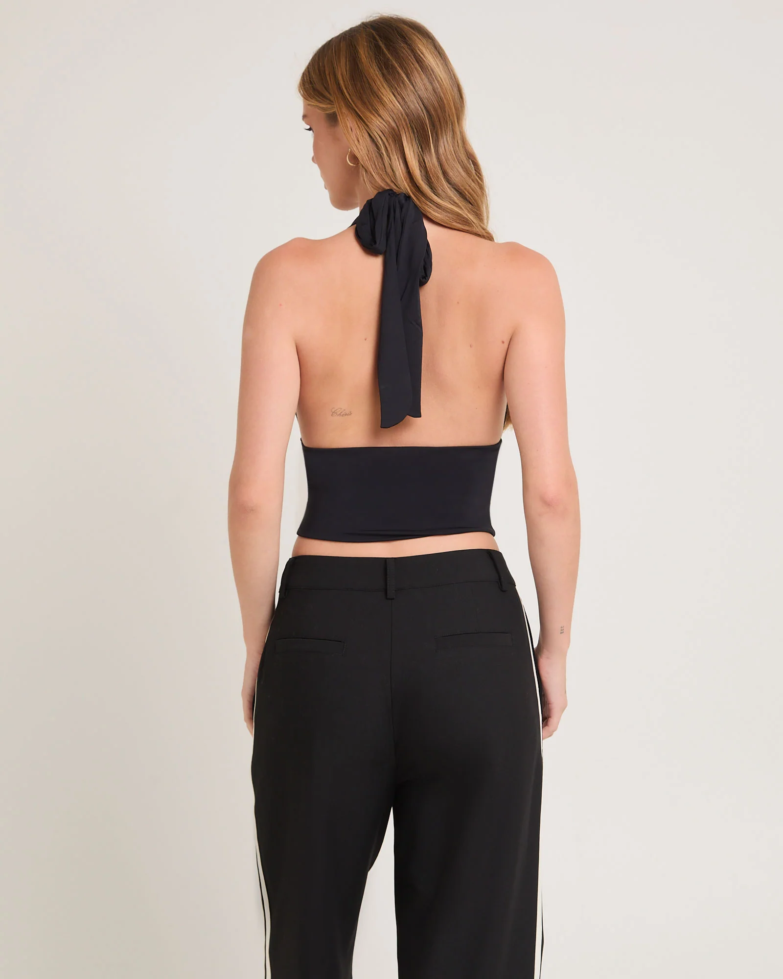 Ava Slinky Plunge Top - Image 2