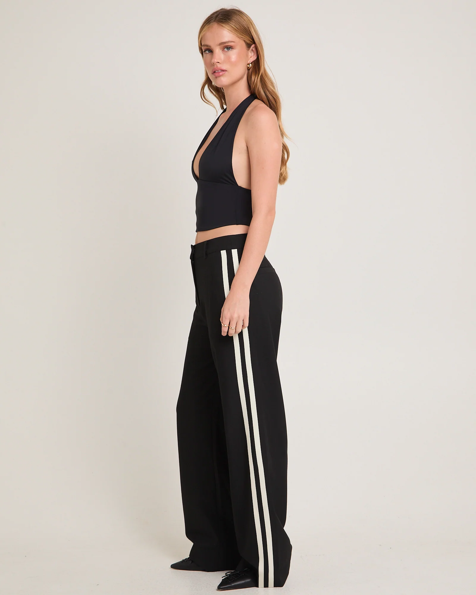 Ava Slinky Plunge Top - Image 4