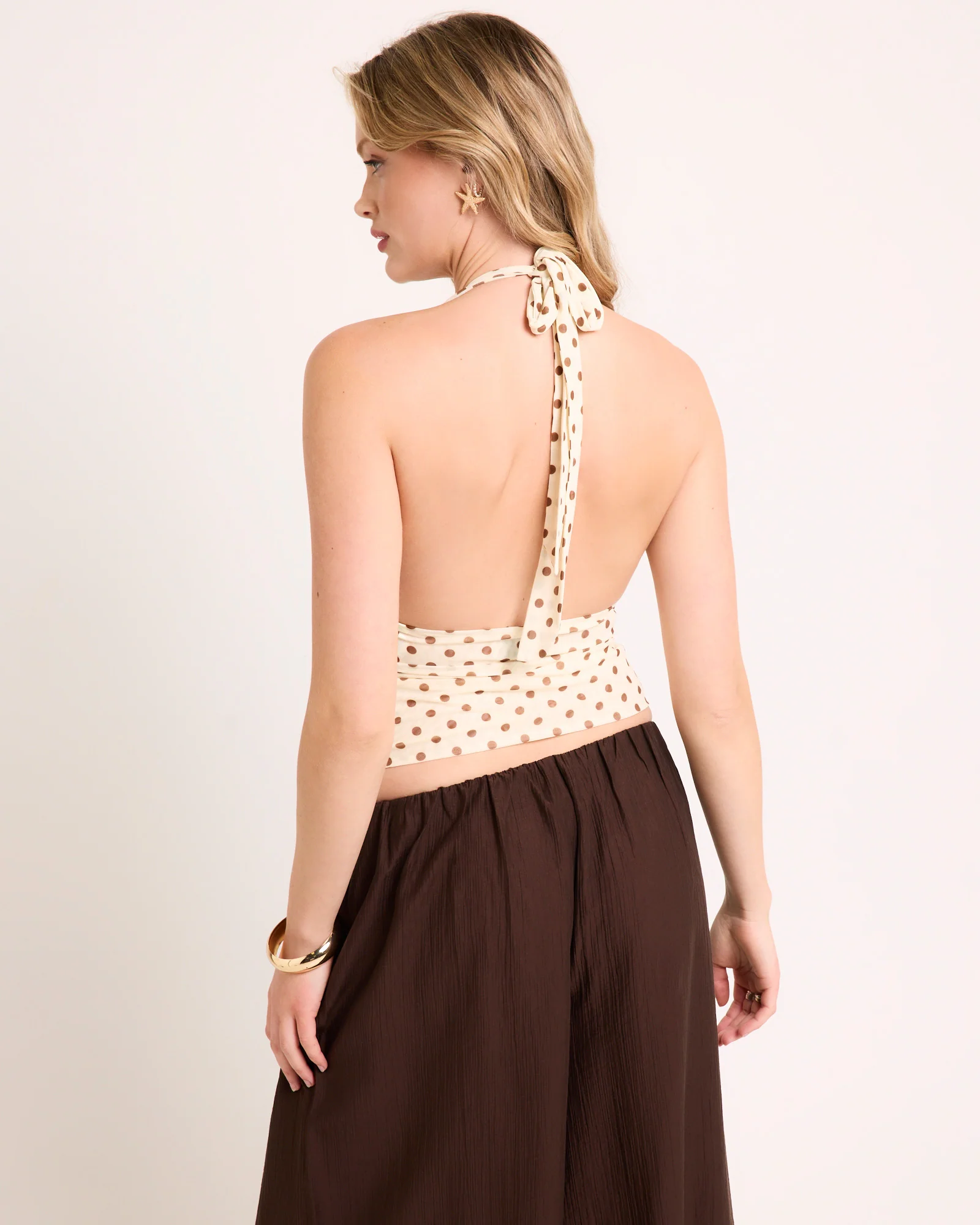 Ava Slinky Plunge Top - Image 2