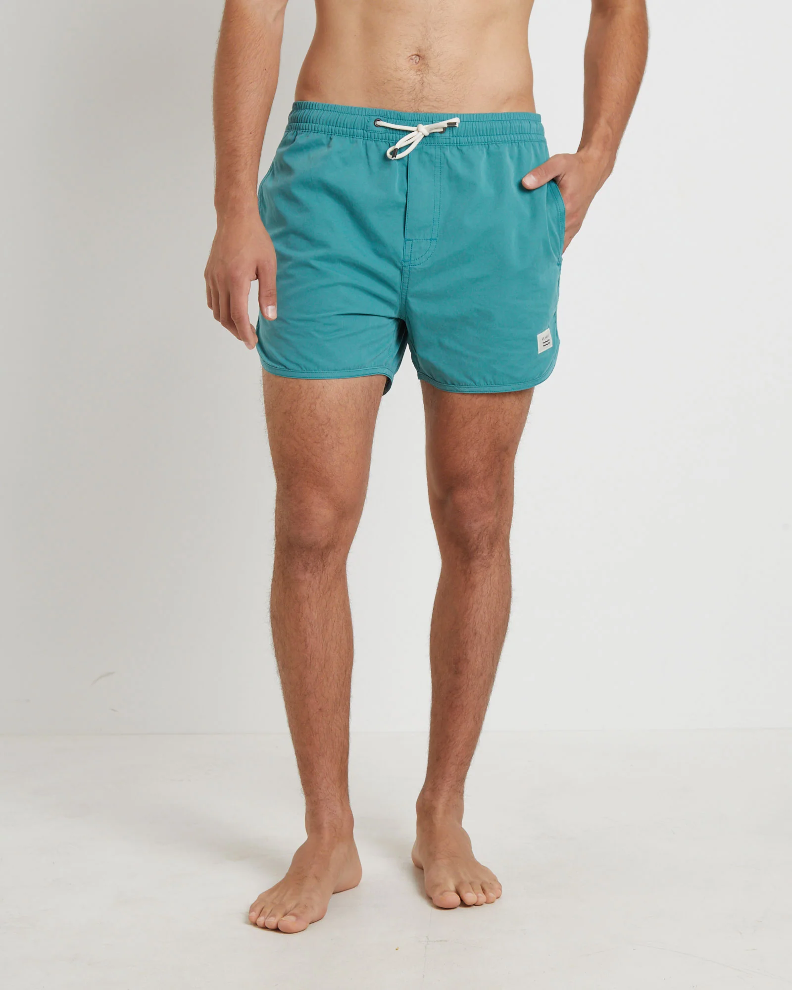 Avalon Volley Boardshorts in Green - Image 2