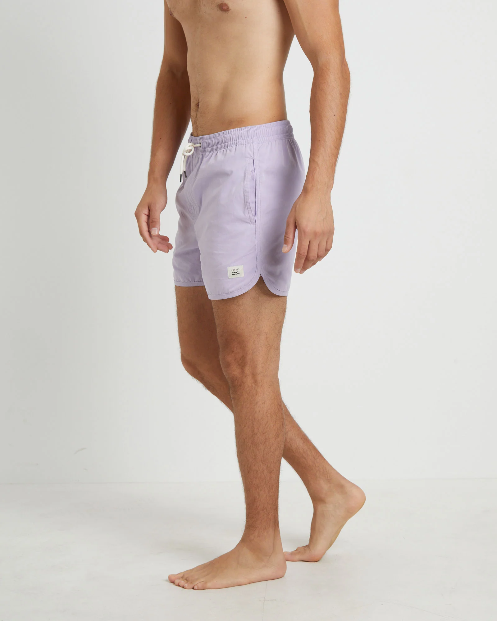 Avalon Volley Boardshorts in Lavender - Image 4