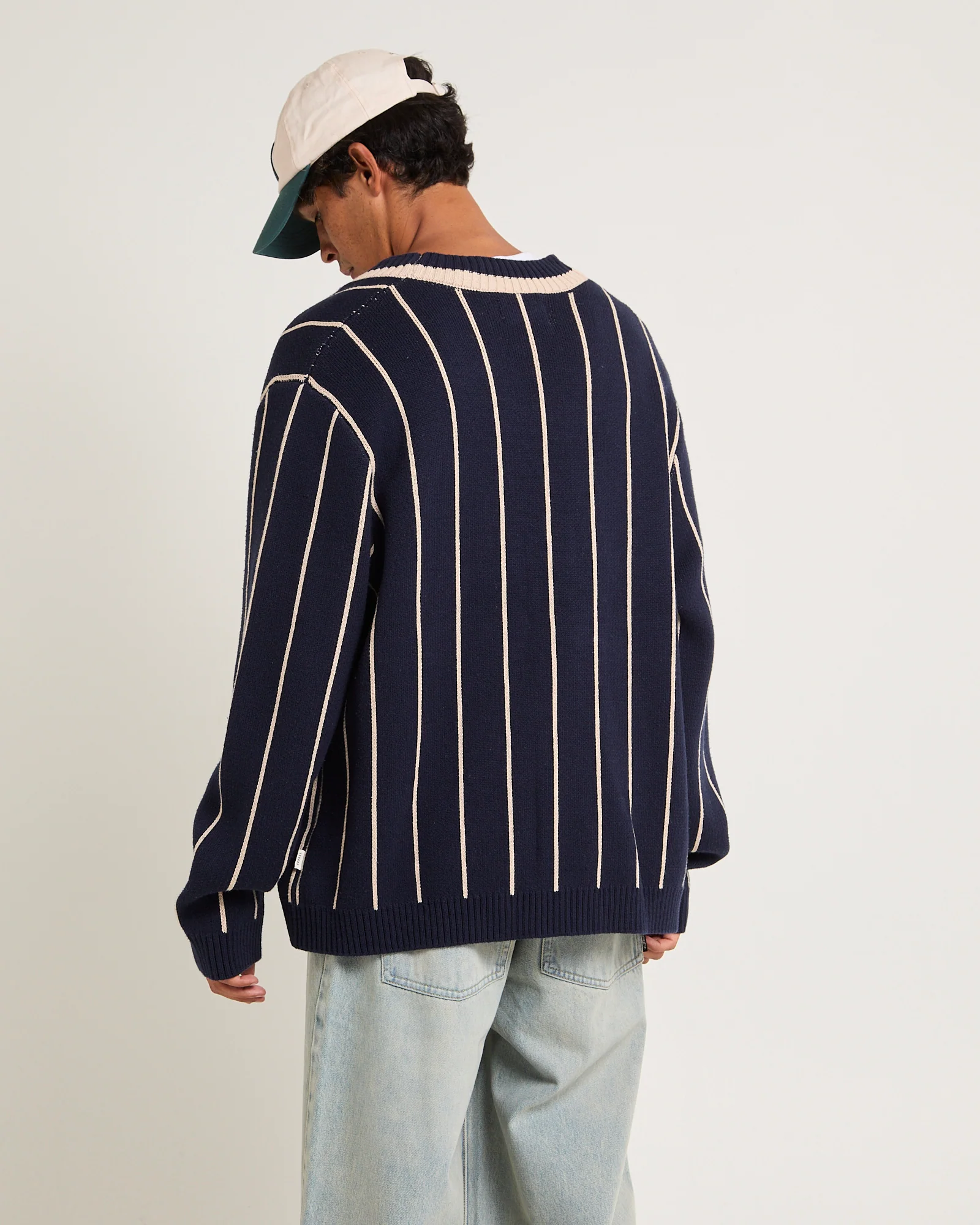 Avenue Stripe Cardigan - Image 4