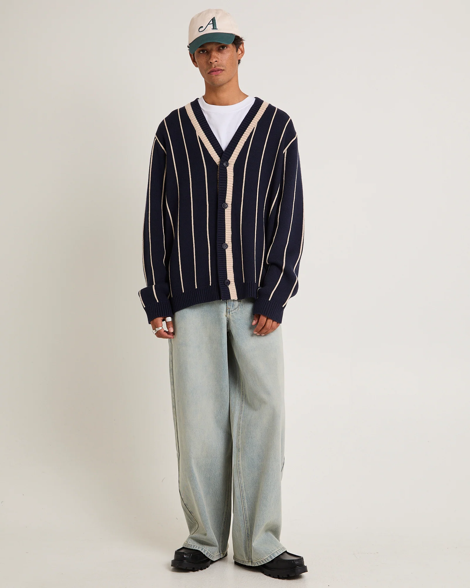 Avenue Stripe Cardigan - Image 5