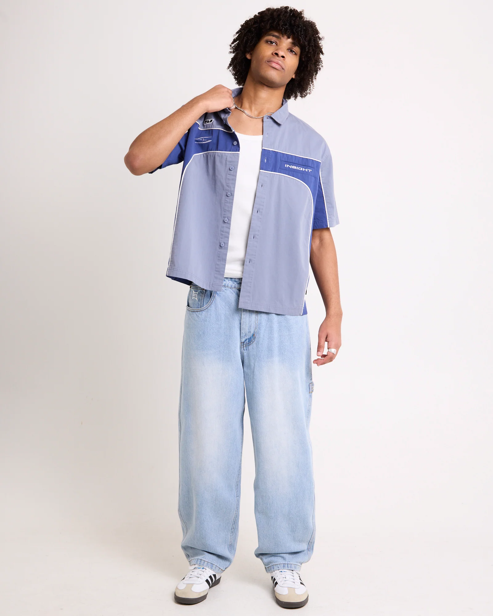 Axel Panelled Short Sleeve Shirt - Image 3