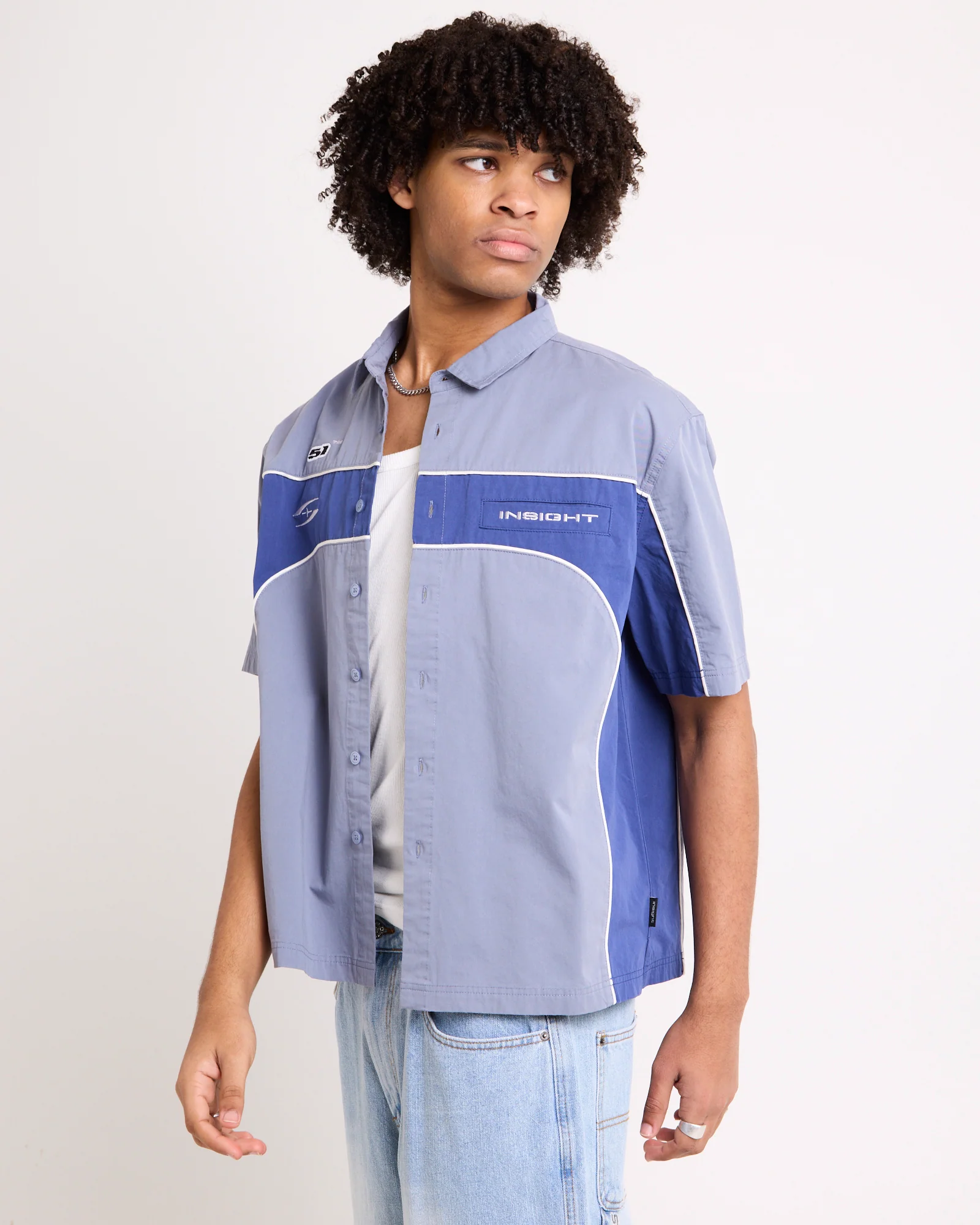 Axel Panelled Short Sleeve Shirt - Image 4