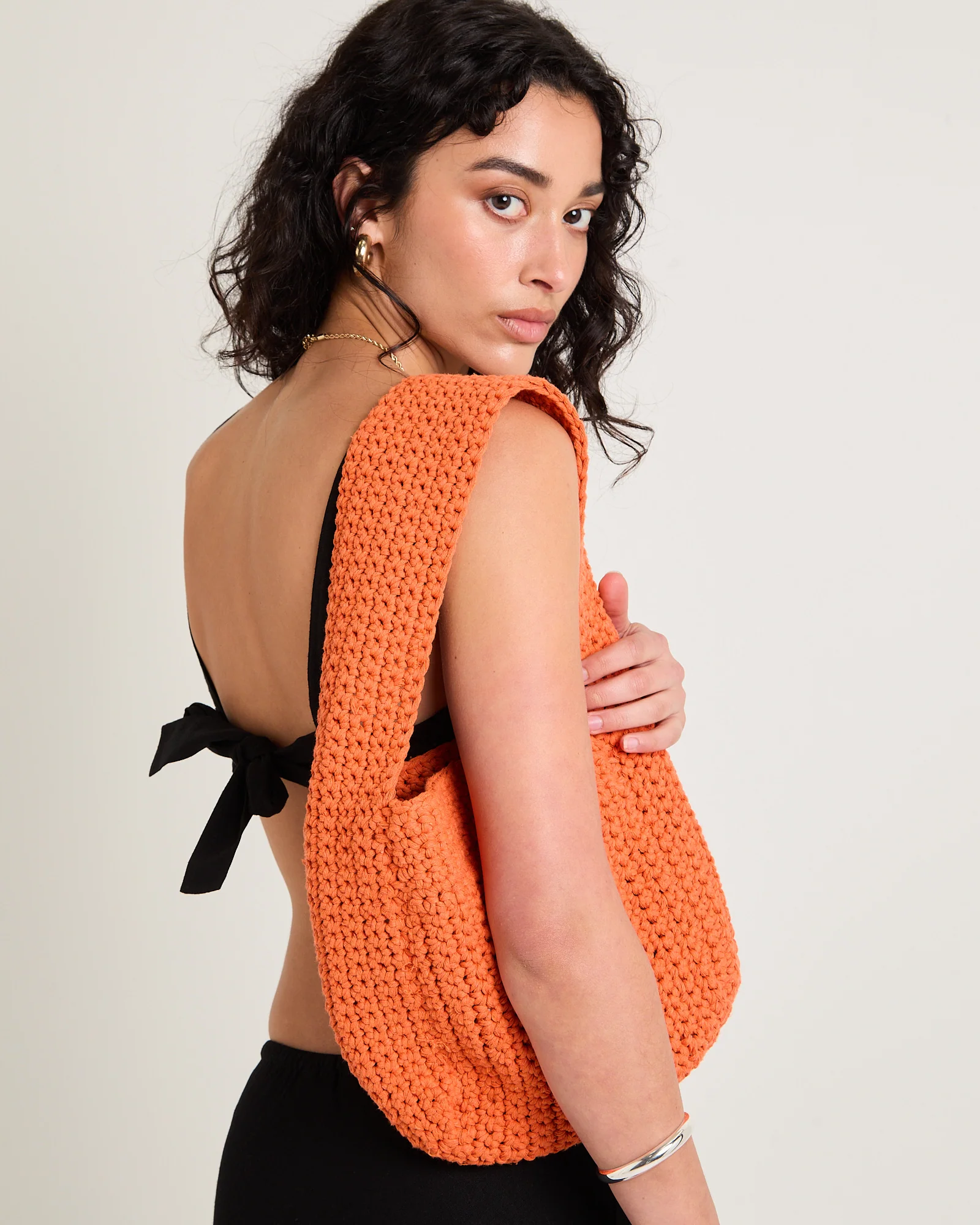 Ayra Crochet Shoulder Bag - Image 2
