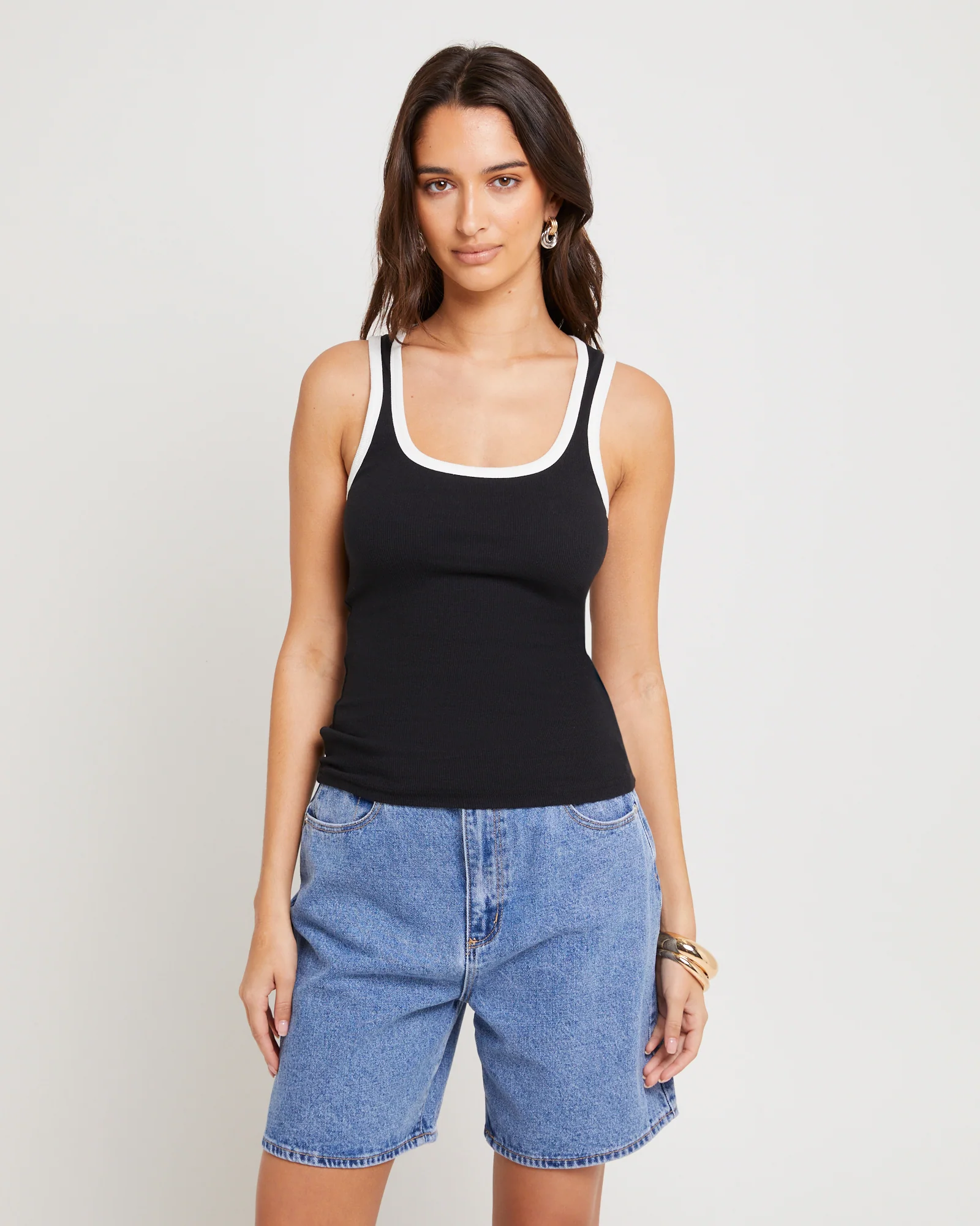 Azure Contrast Tank - Image 4