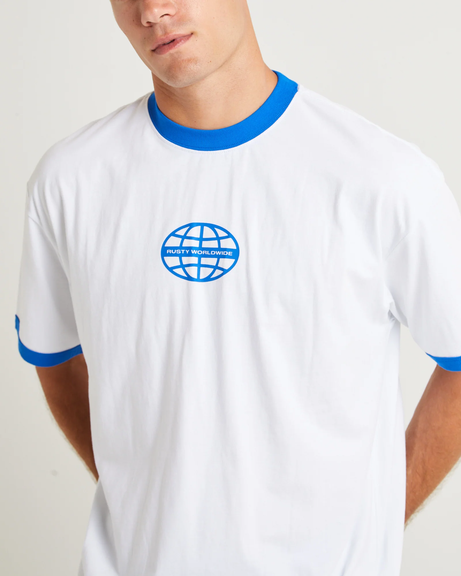 B Line Flo Short Sleeve T-Shirt White - Image 5