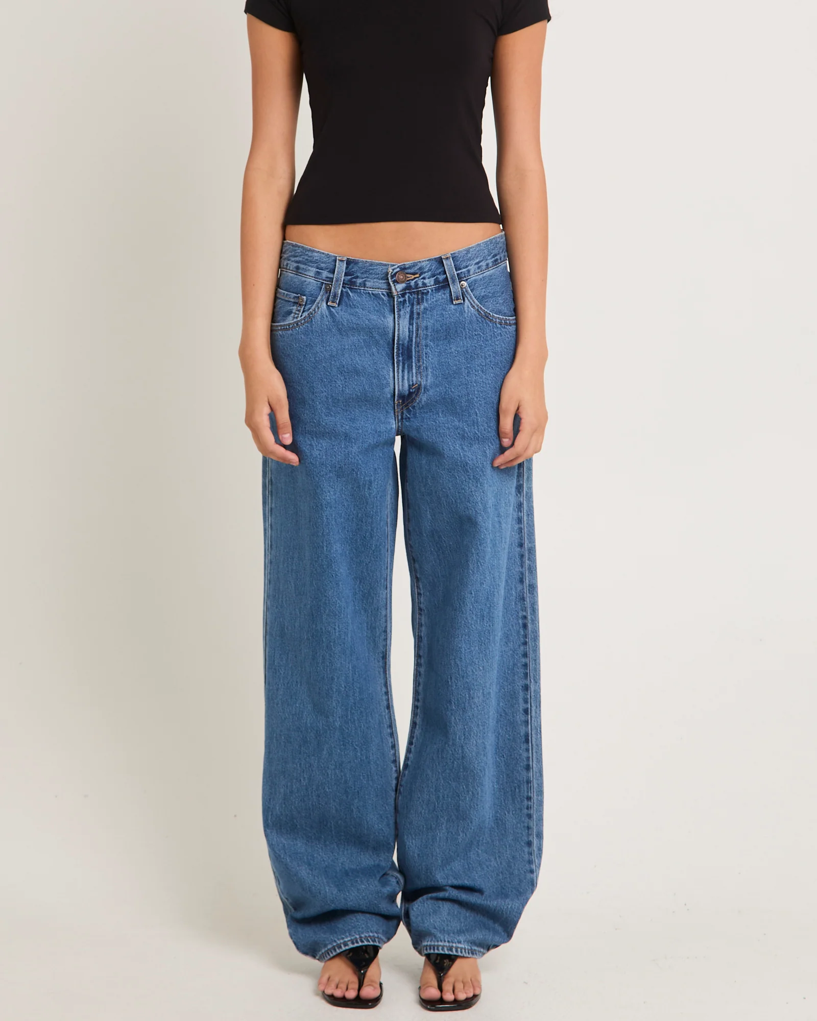 Levis Baggy Dad Denim Jeans - Image 3