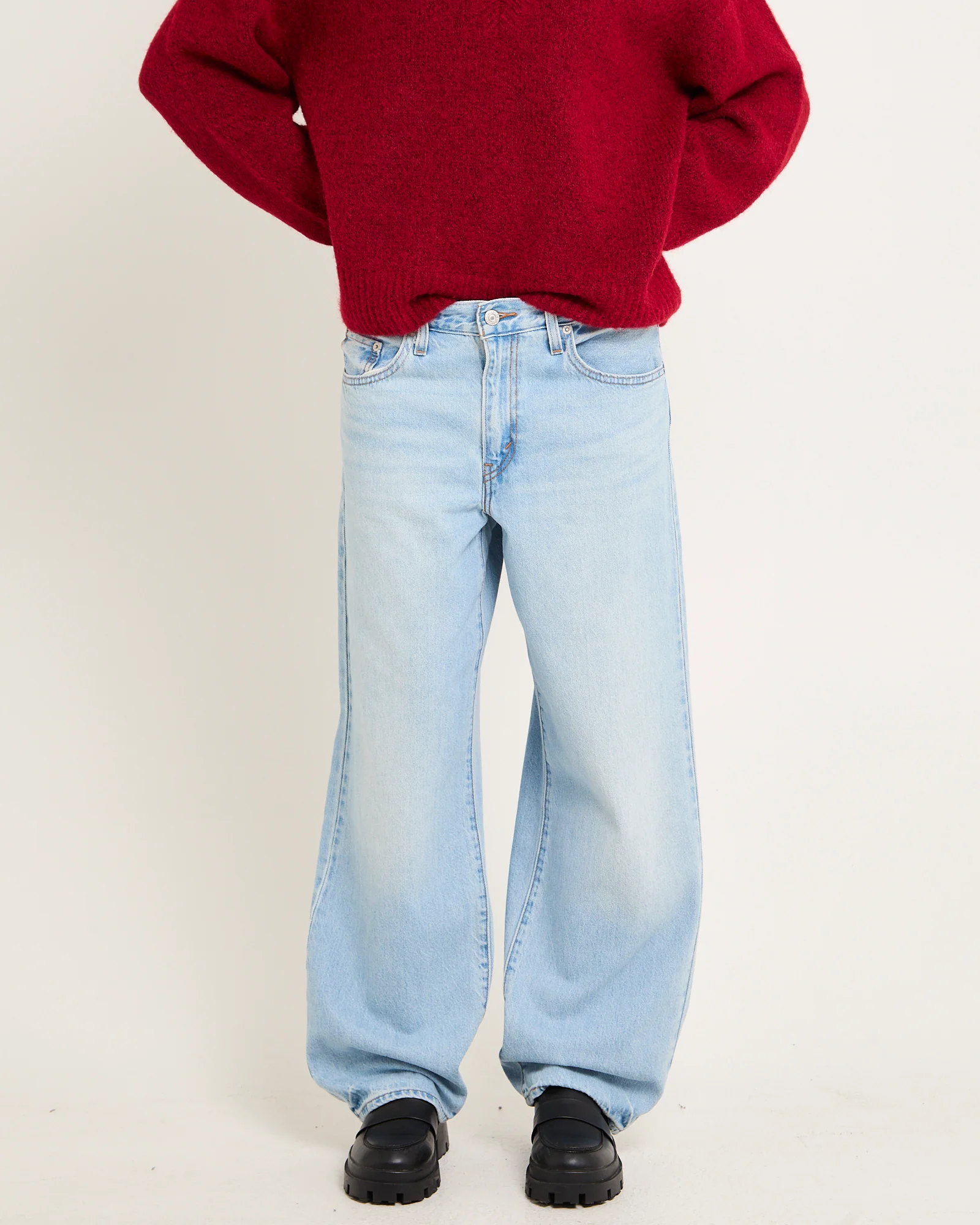Levis Baggy Dad Denim Jeans - Image 2
