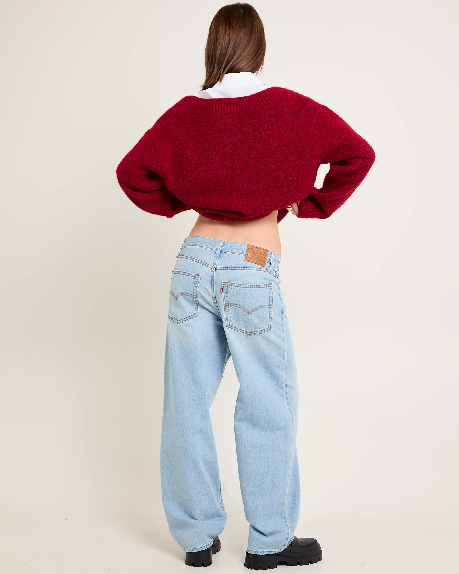 Levis Baggy Dad Denim Jeans - Image 4