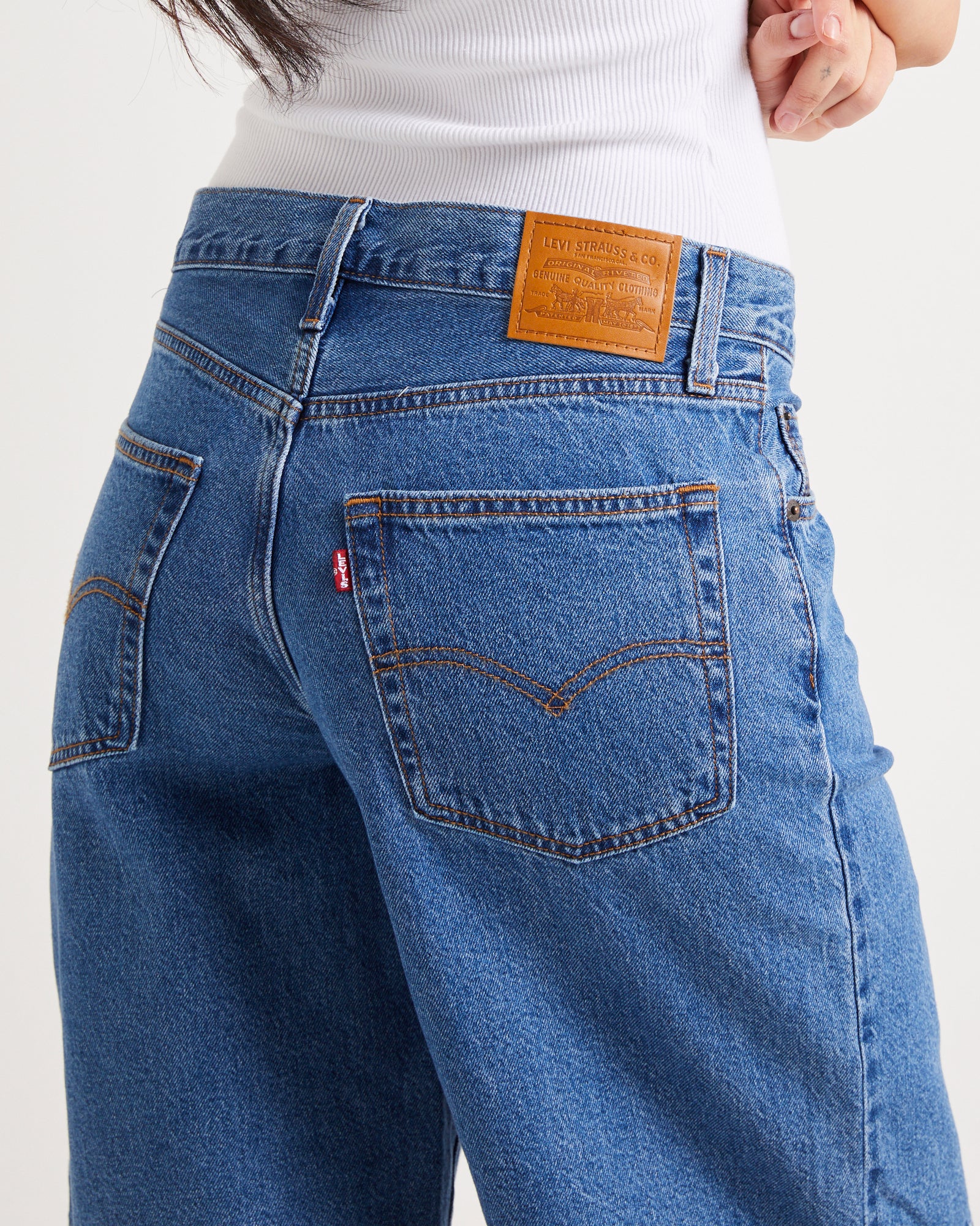 Baggy Dad Denim Jorts - Image 5