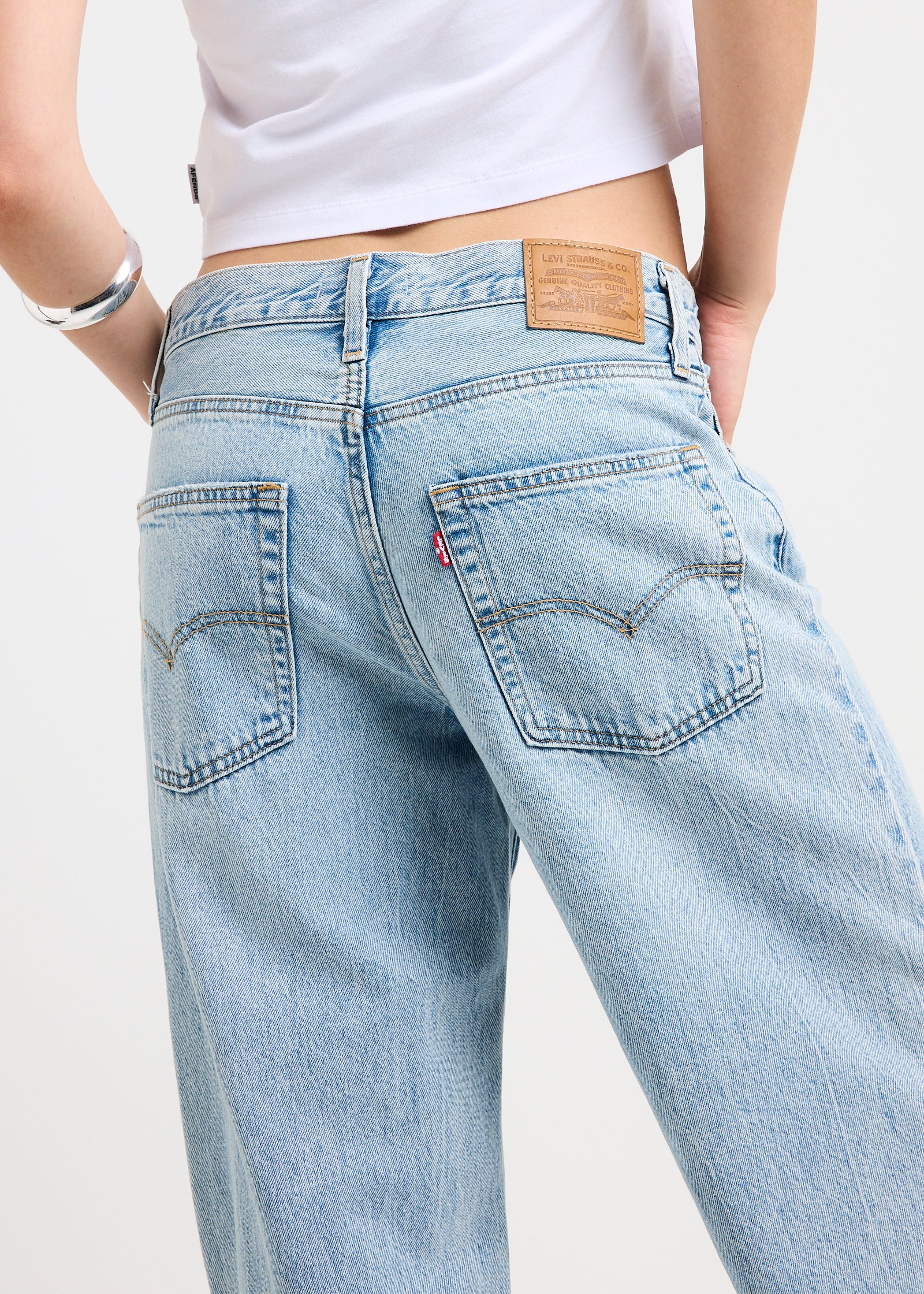 XL Straight Denim Jeans - Image 5