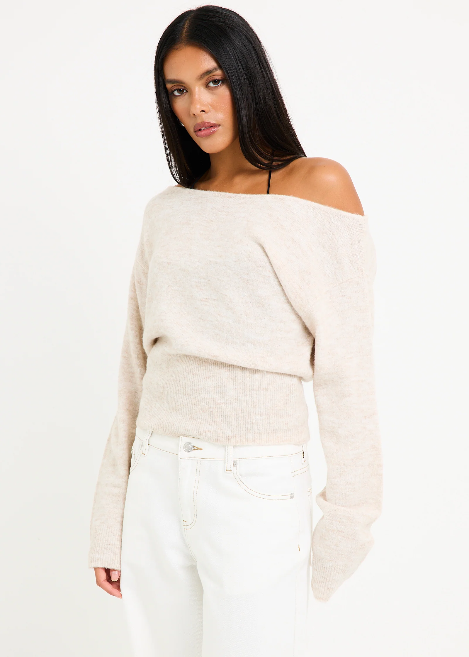 Bailey Off Shoulder Knit Top - Image 4