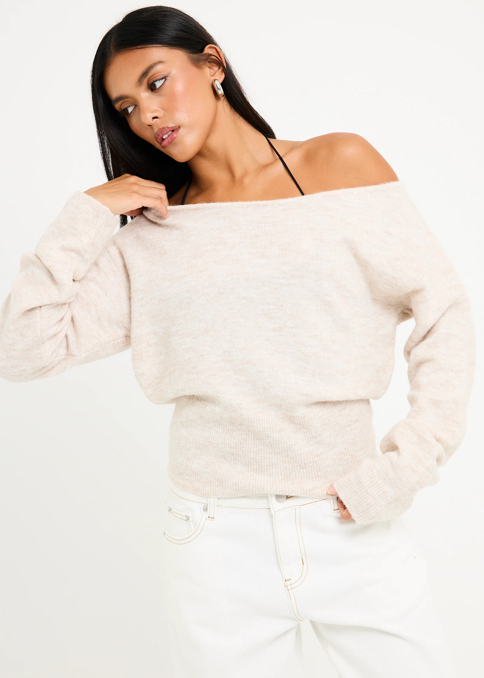 Bailey Off Shoulder Knit Top - Image 5