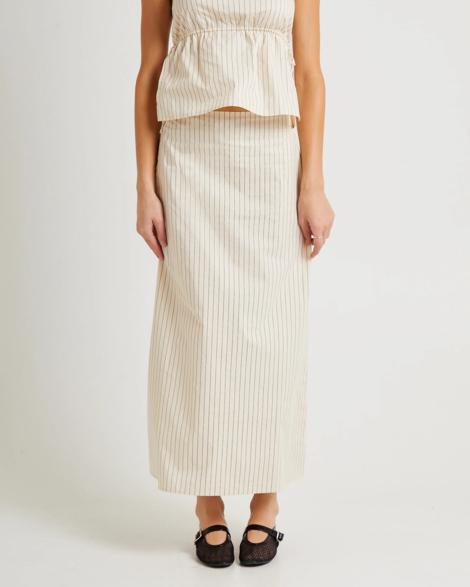 Bailey Stripe Maxi Skirt - Image 2