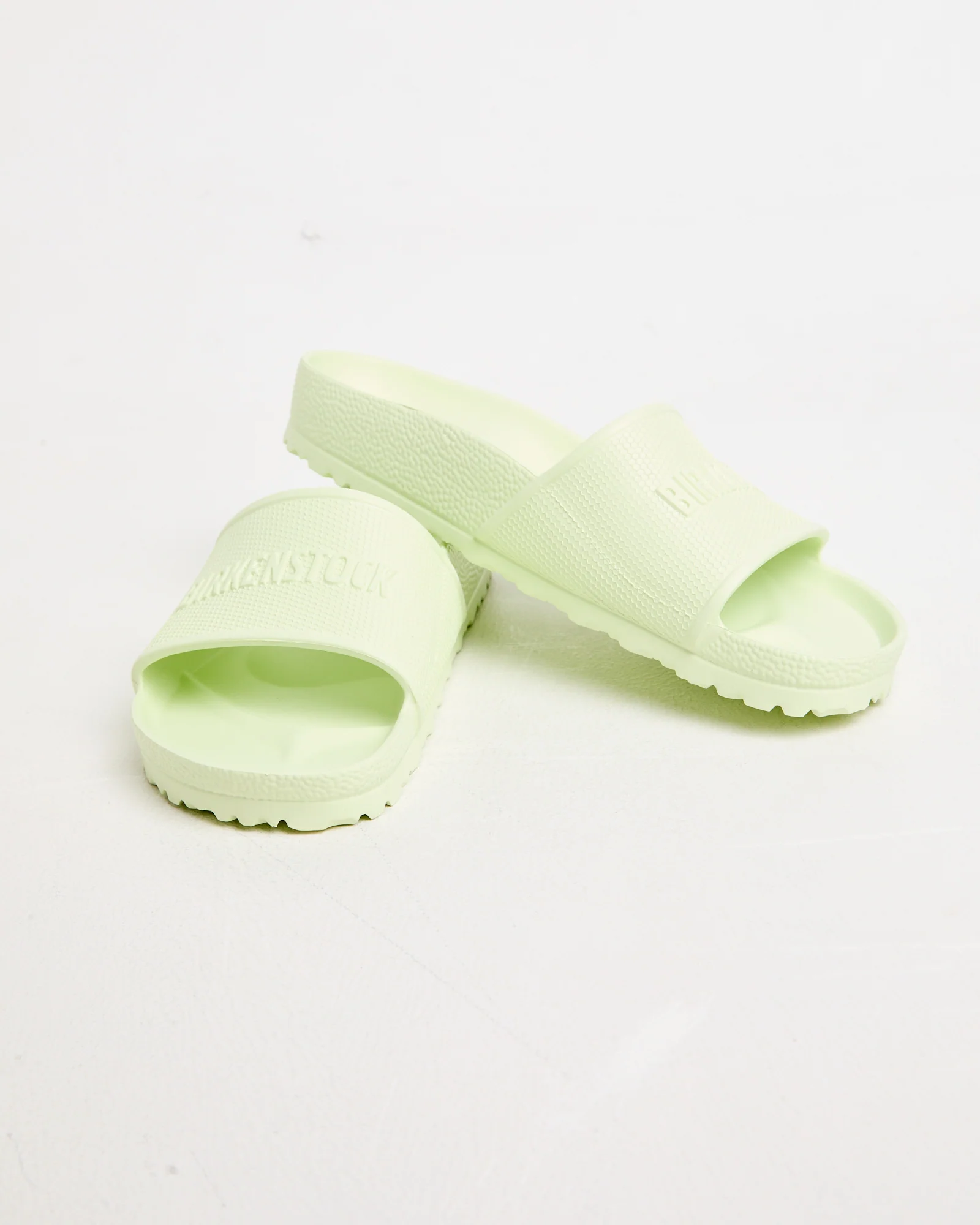 Barbados EVA Regular Slides in Faded Lime - Image 3