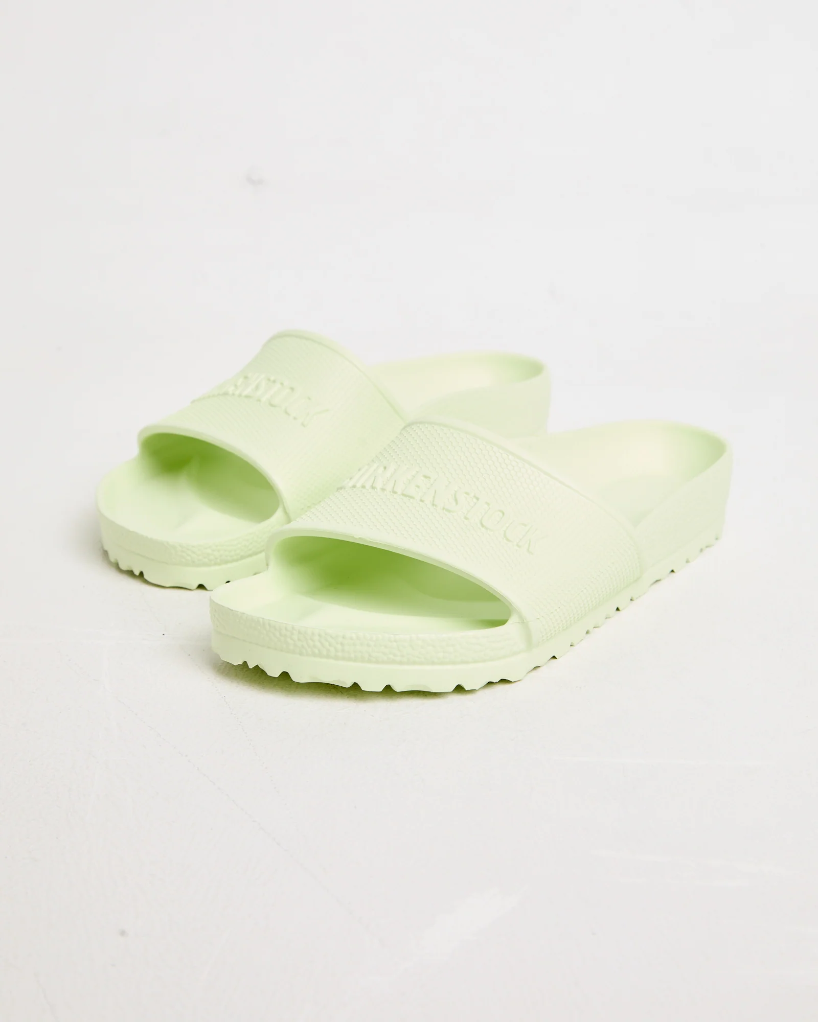 Barbados EVA Regular Slides in Faded Lime - Image 4