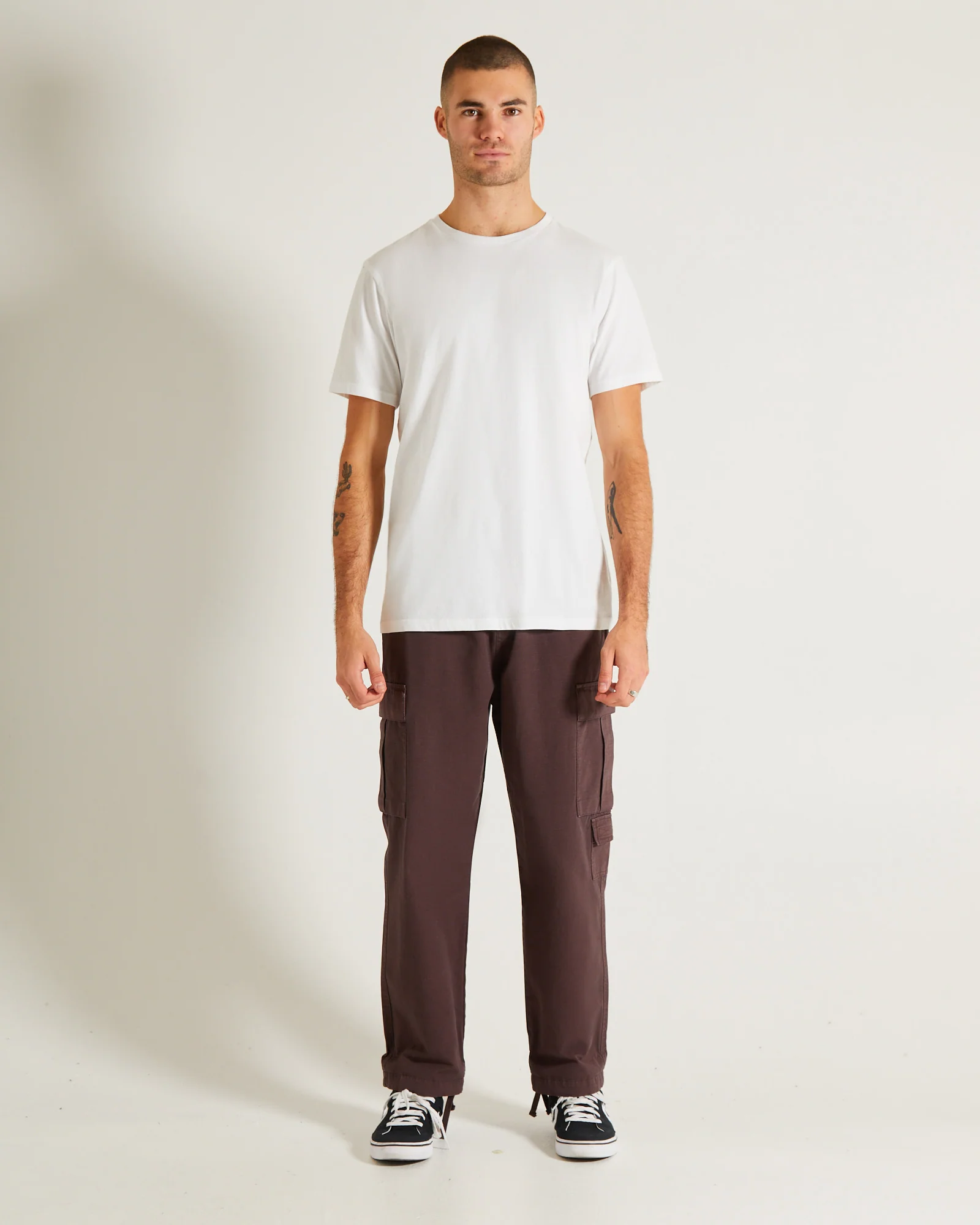 Basic Crew Neck Short Sleeve T-Shirt - Image 3