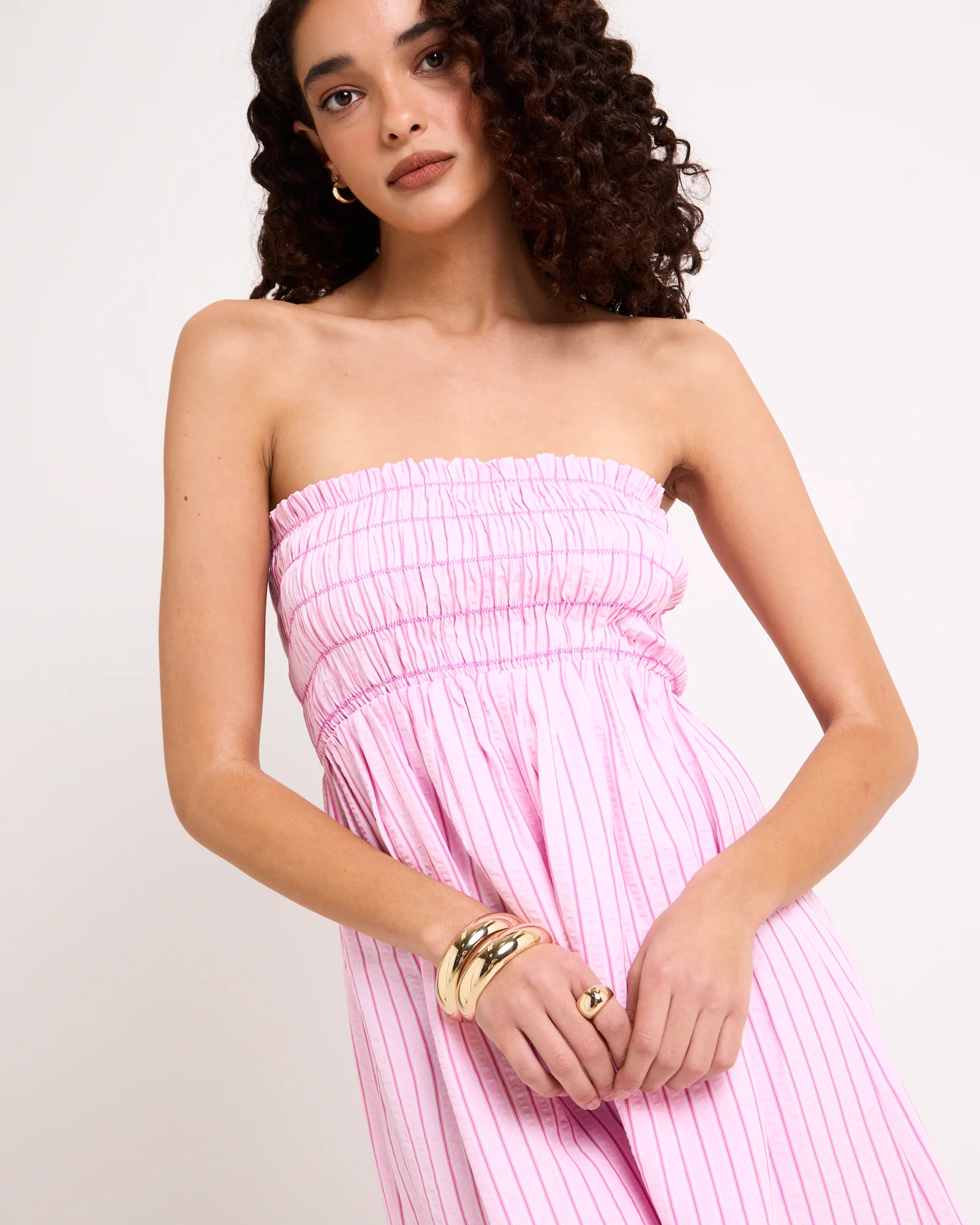 Baylee Strapless Mini Dress - Image 2
