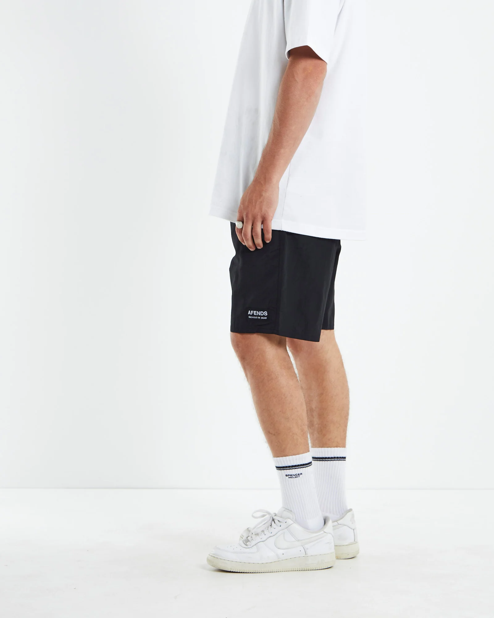 Baywatch 18" Vortex Boardshorts Black - Image 5