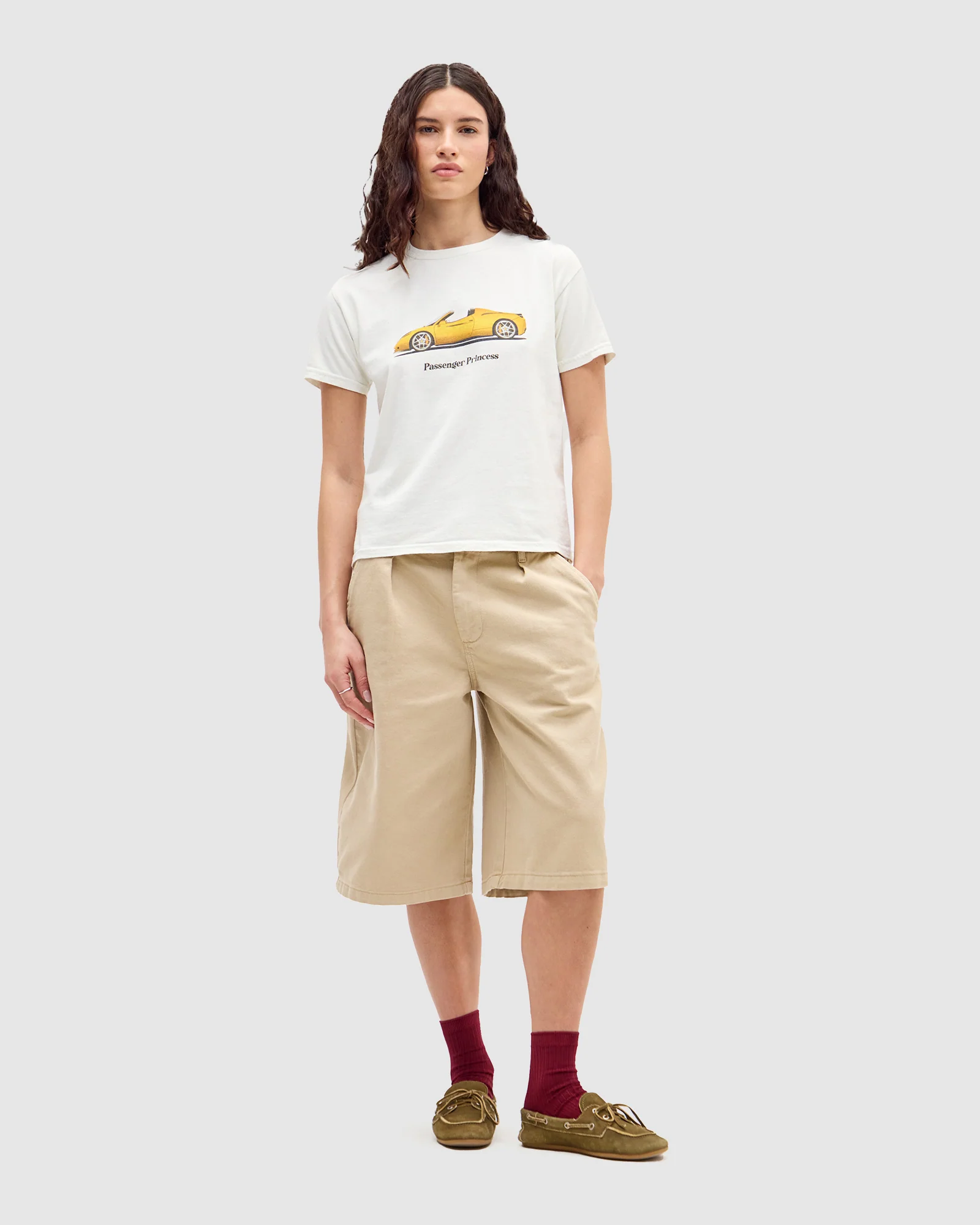 BDG Car Relaxed Baby Tee - Image 4