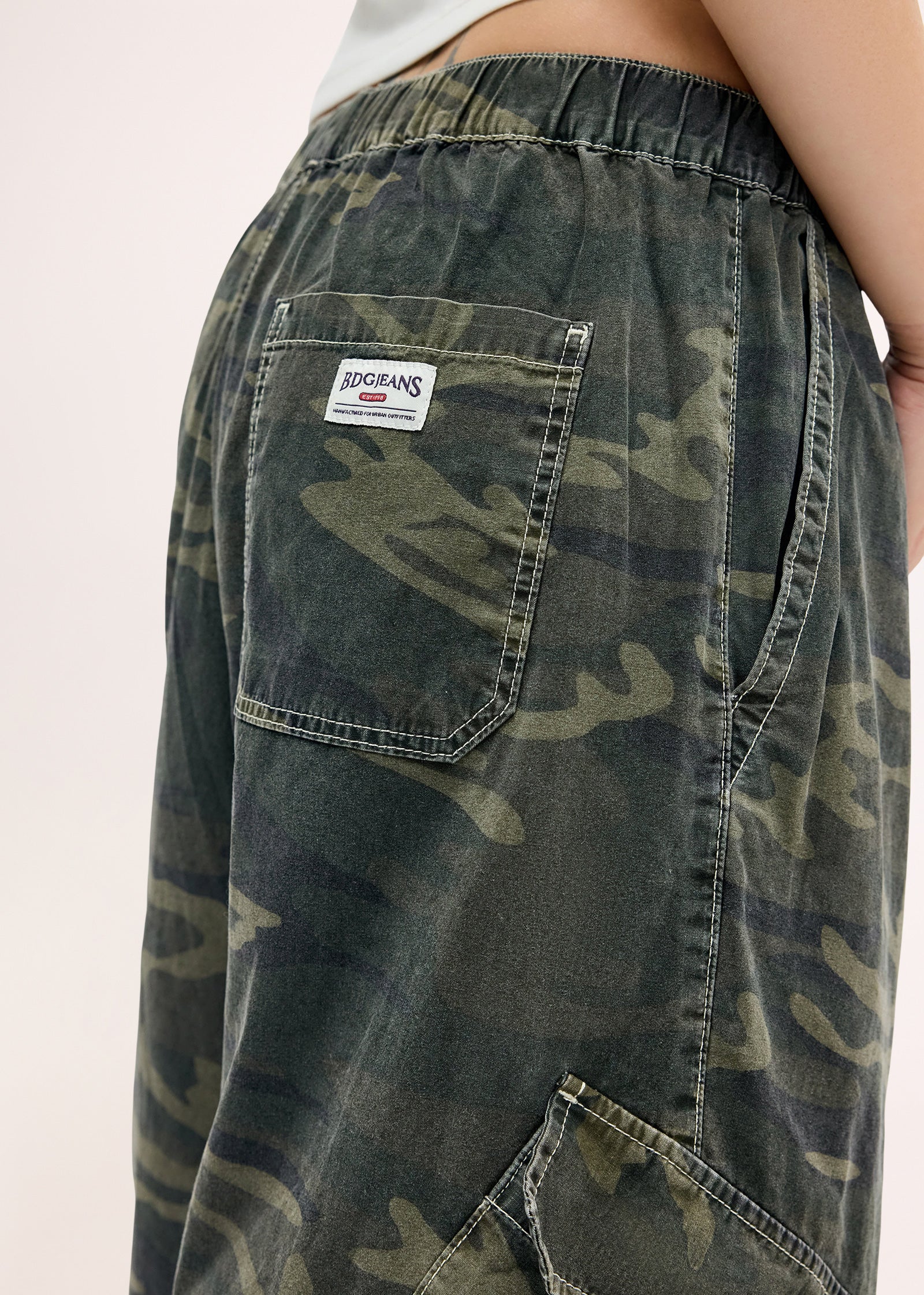BDG Dallas Camo Crop Trousers - Image 4