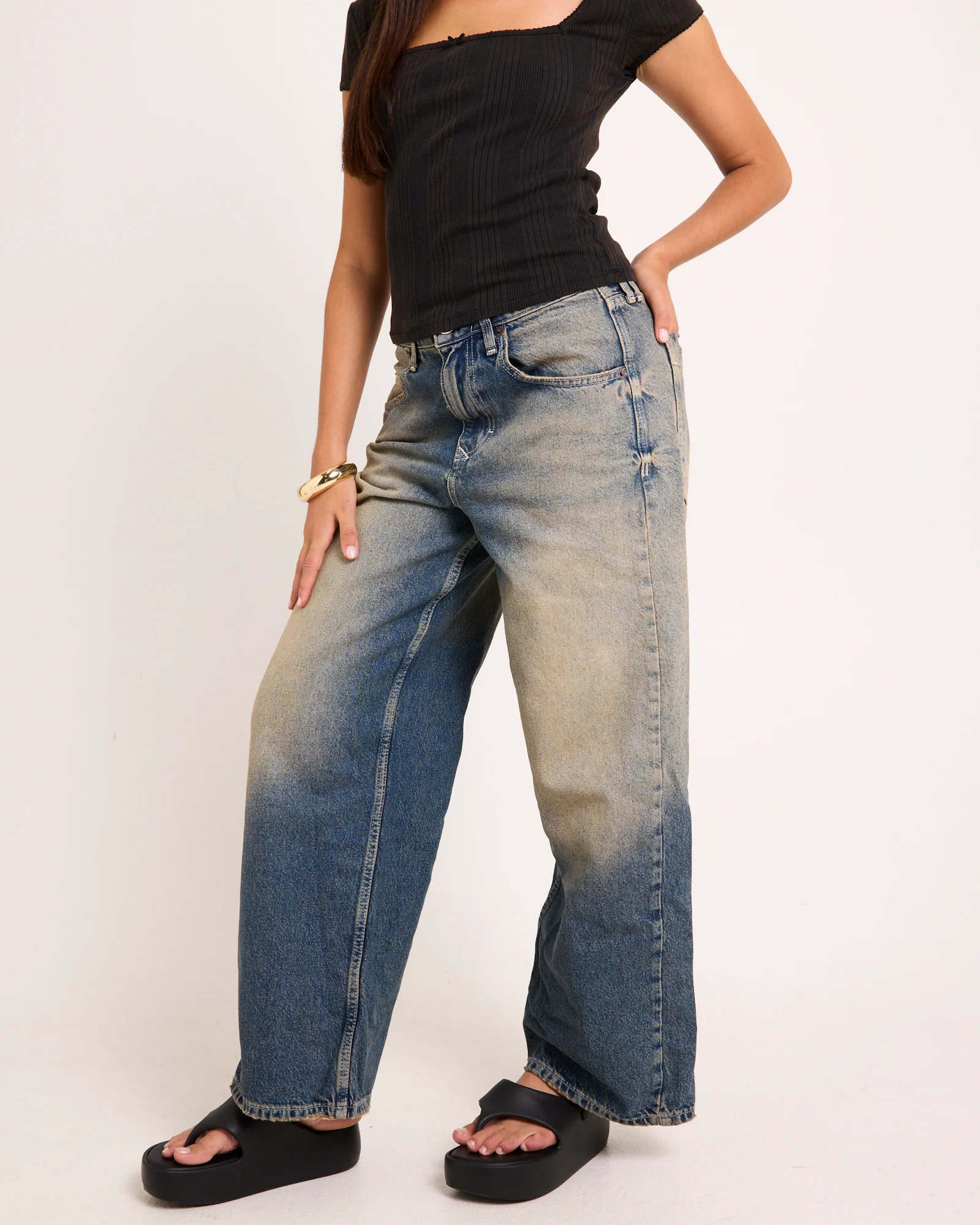 BDG Jaya Baggy Boyfriend Denim Jeans Spring Vintage - Image 4
