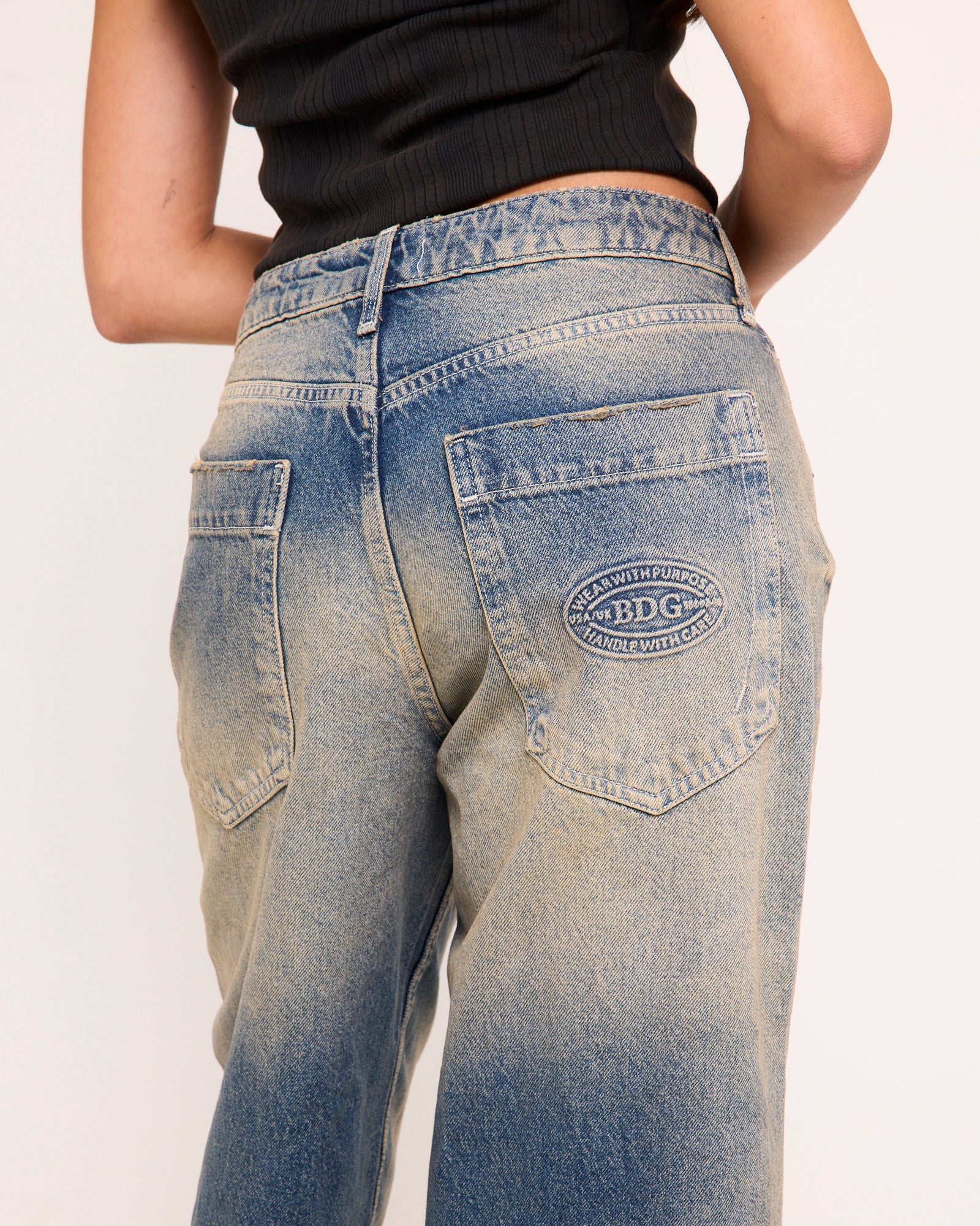 BDG Jaya Baggy Boyfriend Denim Jeans Spring Vintage - Image 5