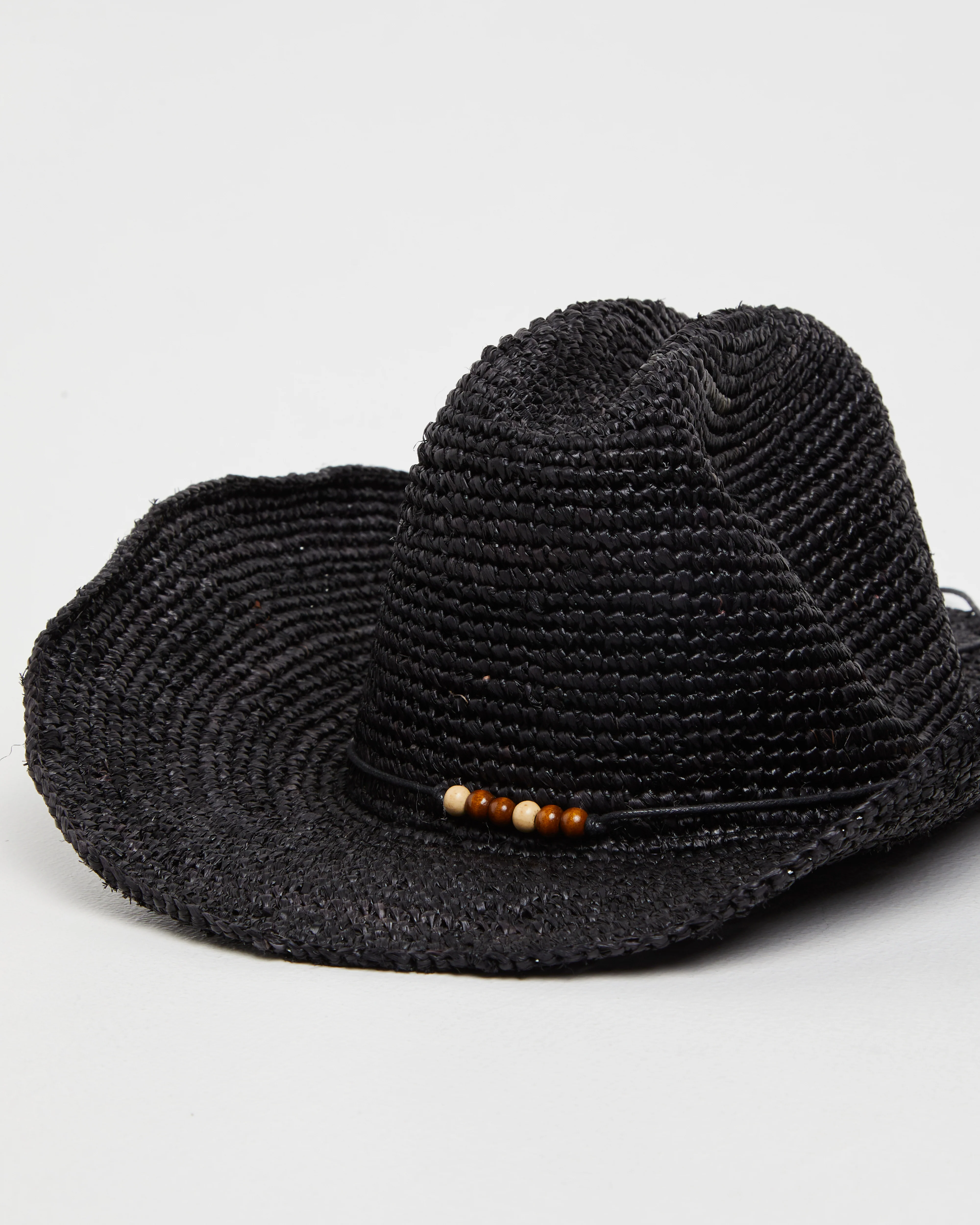 Beach Side Rafia Cowboy Hat - Image 5