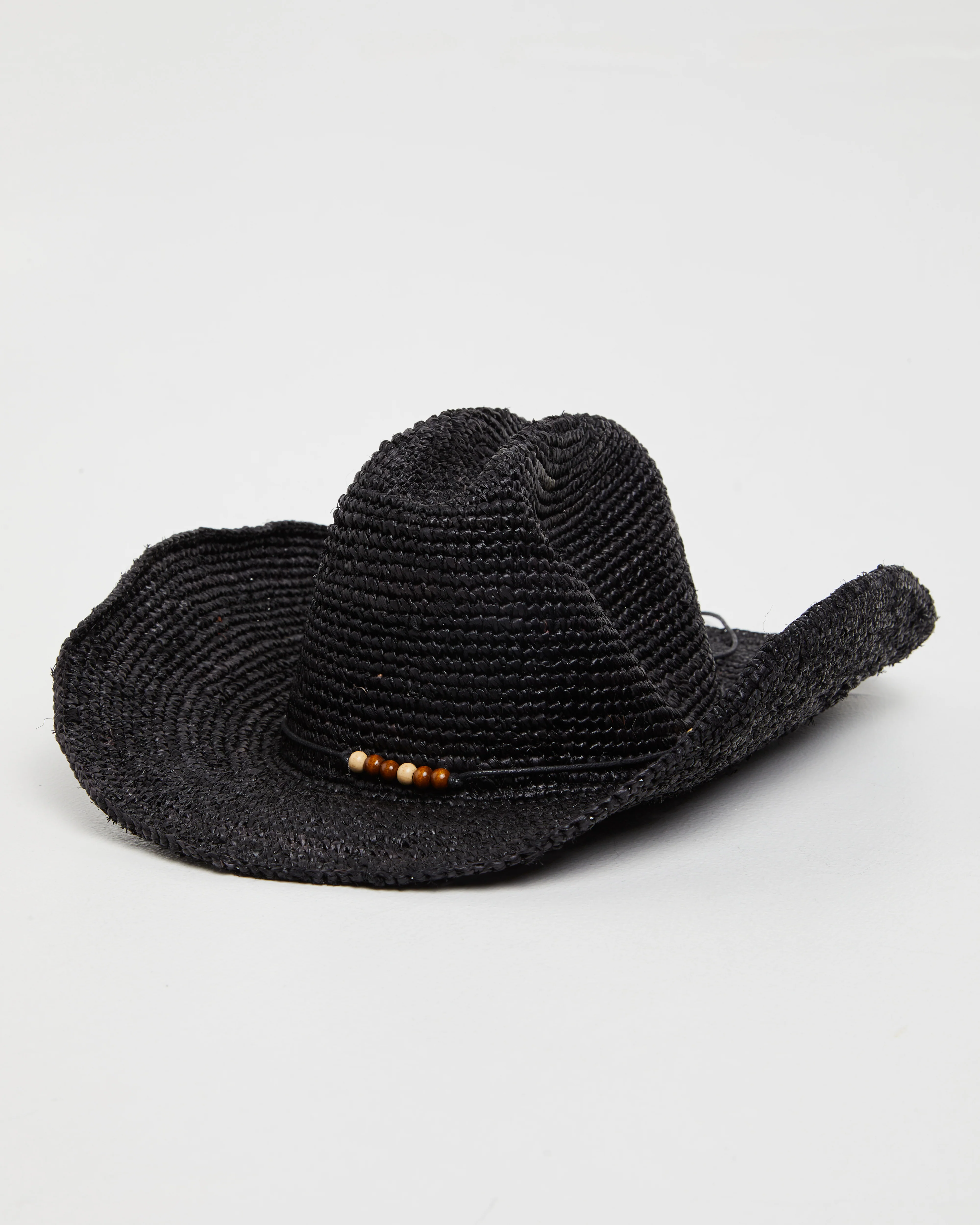 Beach Side Rafia Cowboy Hat - Image 6