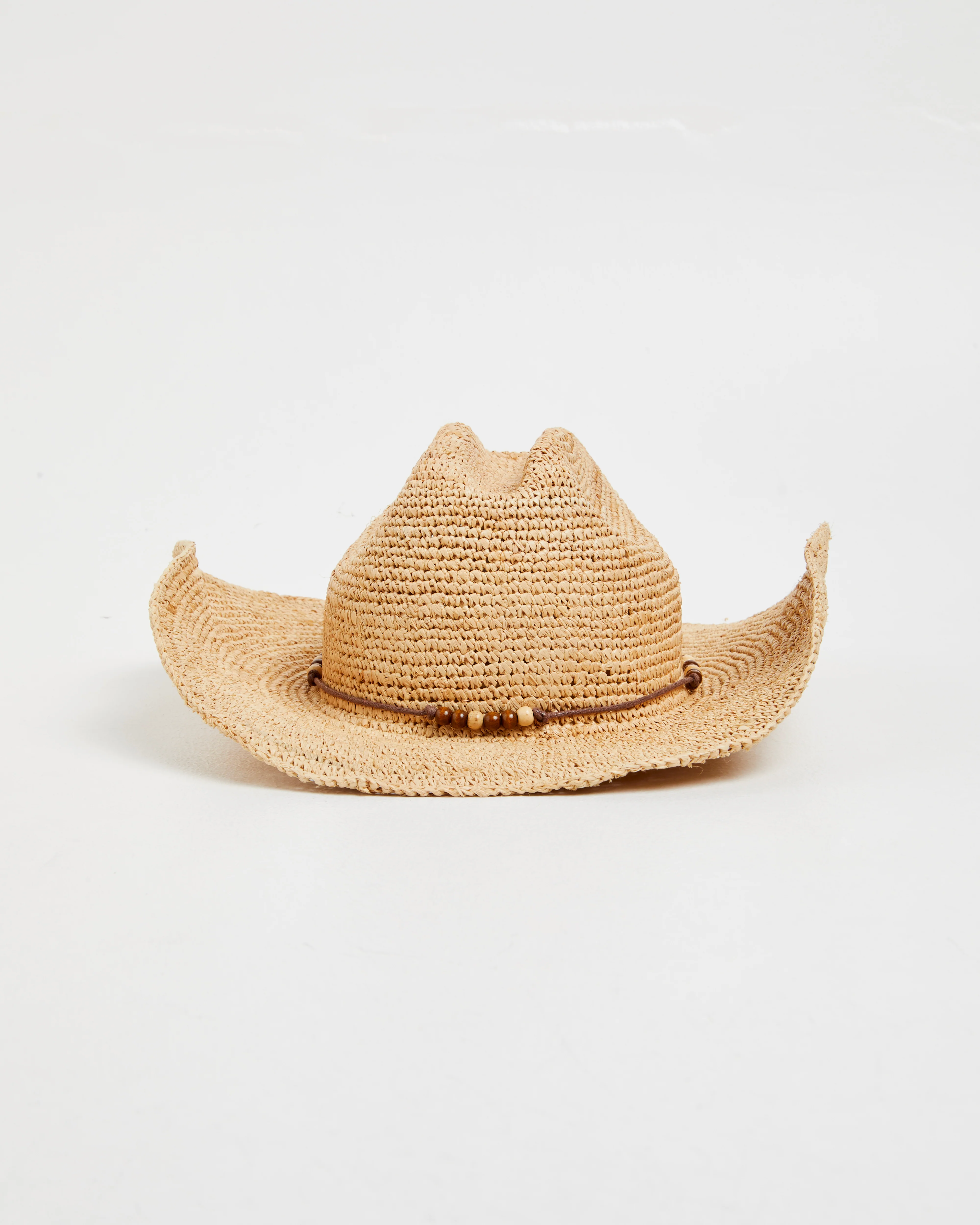 Beach Side Rafia Cowboy Hat - Image 5