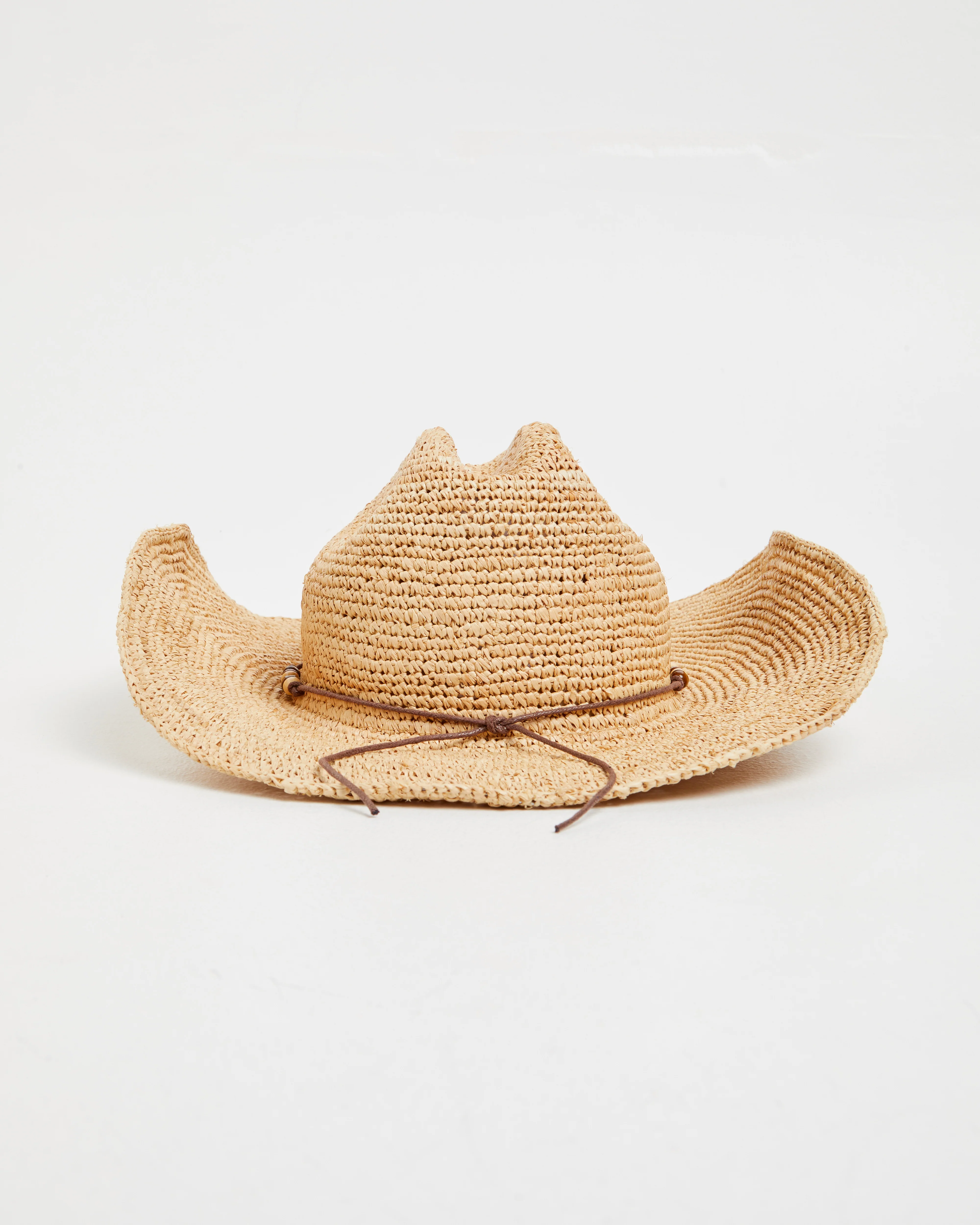 Beach Side Rafia Cowboy Hat - Image 8