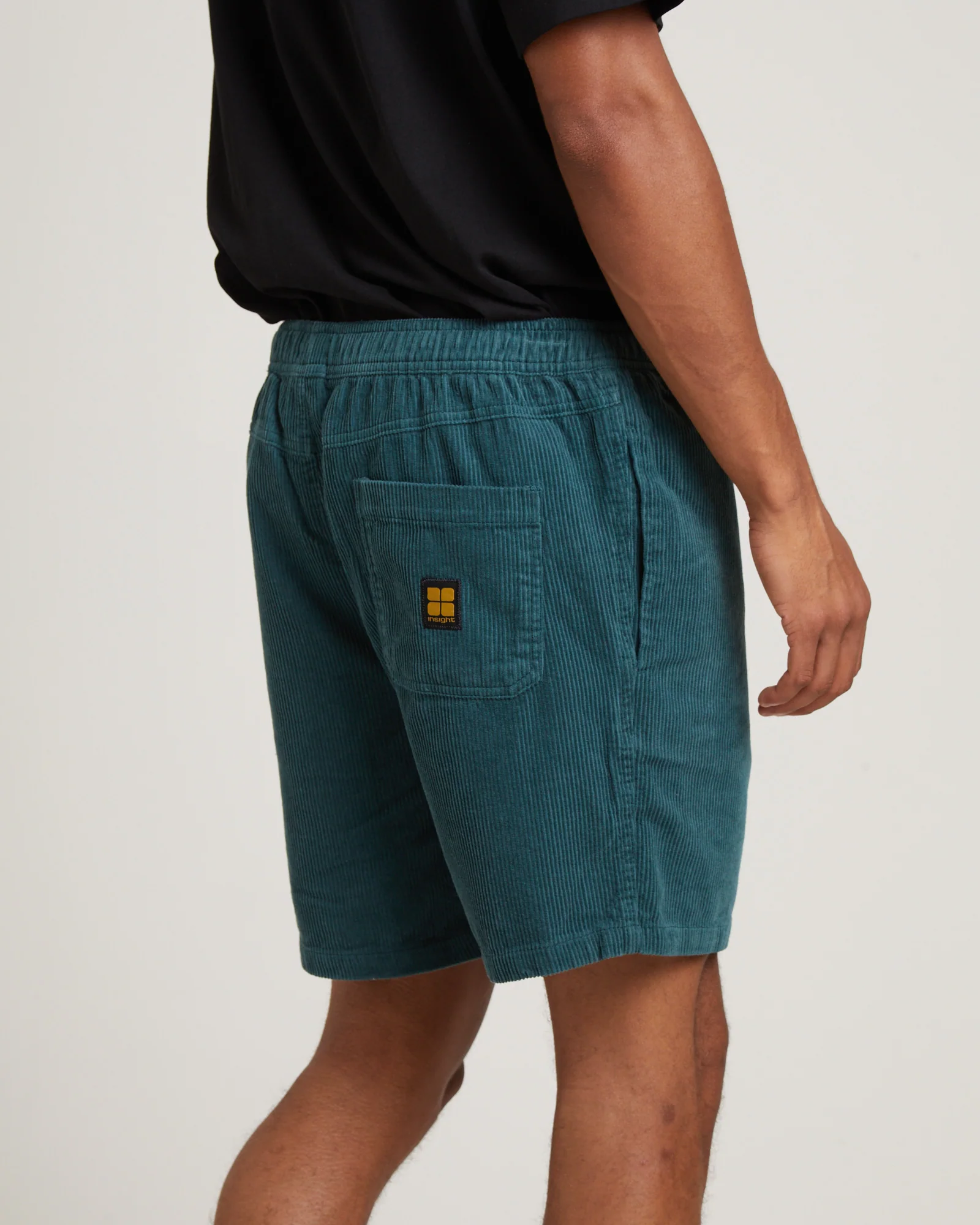 Bedford Cord Shorts in Teal - Image 6